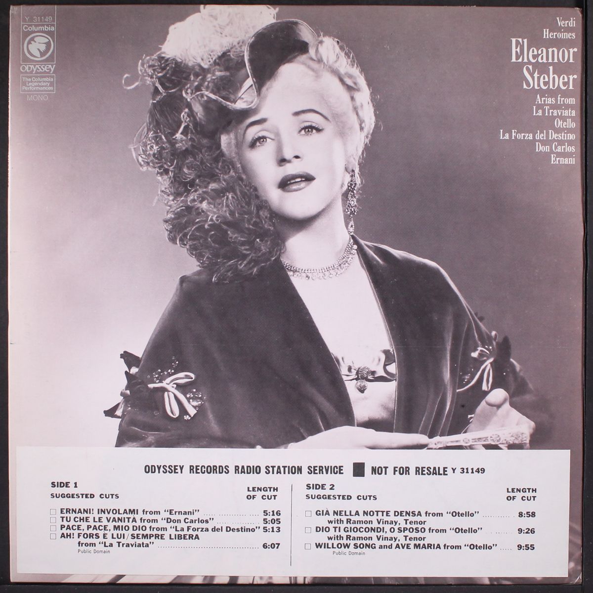 verdi heroines by ELEANOR STEBER