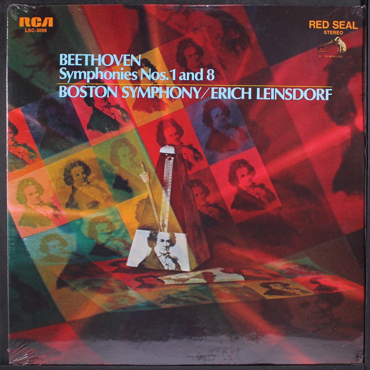 beethoven: symphonies nos. 1 and 8 by ERICH LEINSDORF