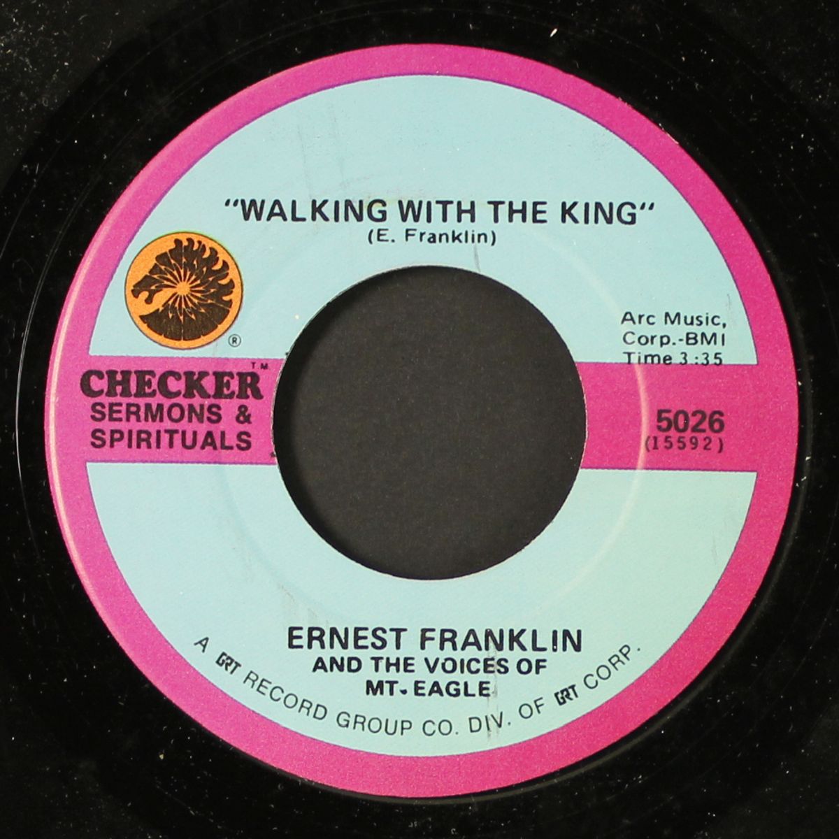 walking with the king / blessed quietness by ERNEST FRANKLIN
