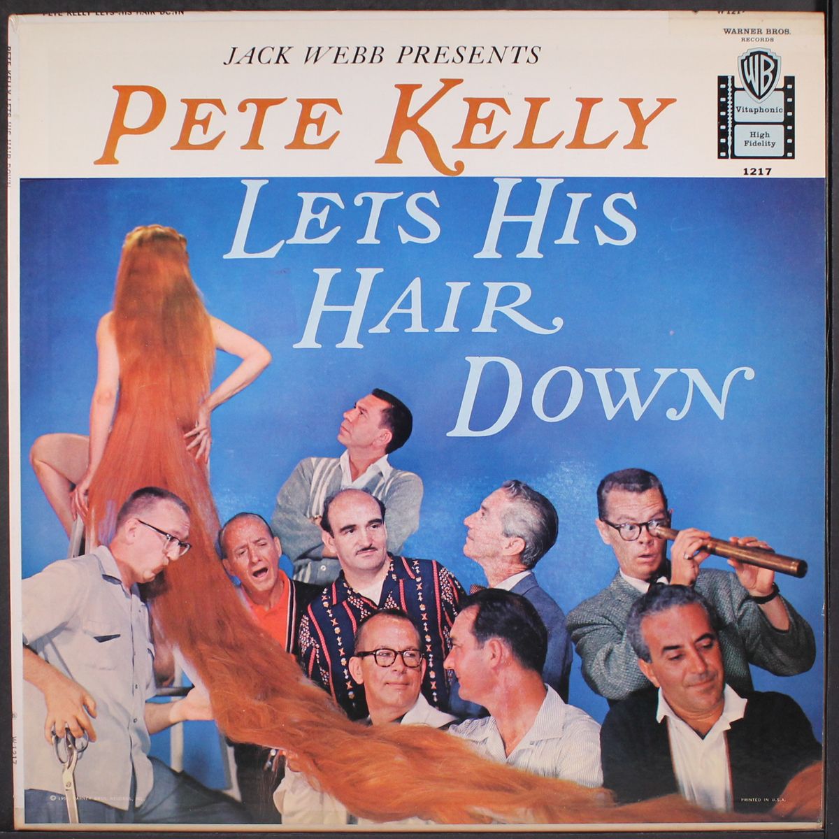 let's his hair down by PETE KELLY