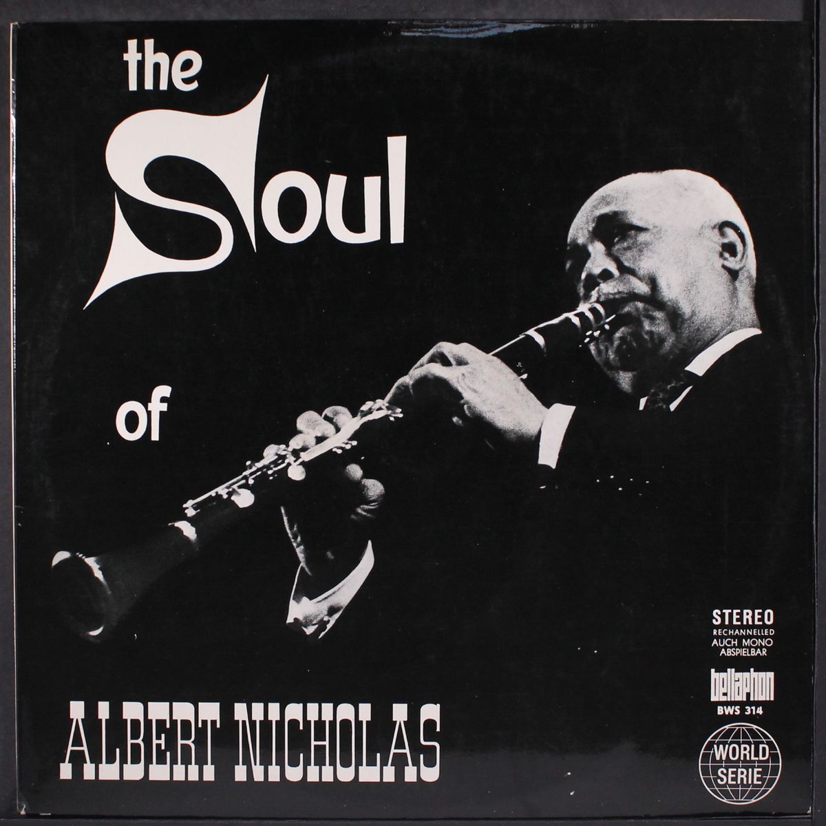 the soul of by ALBERT NICHOLAS