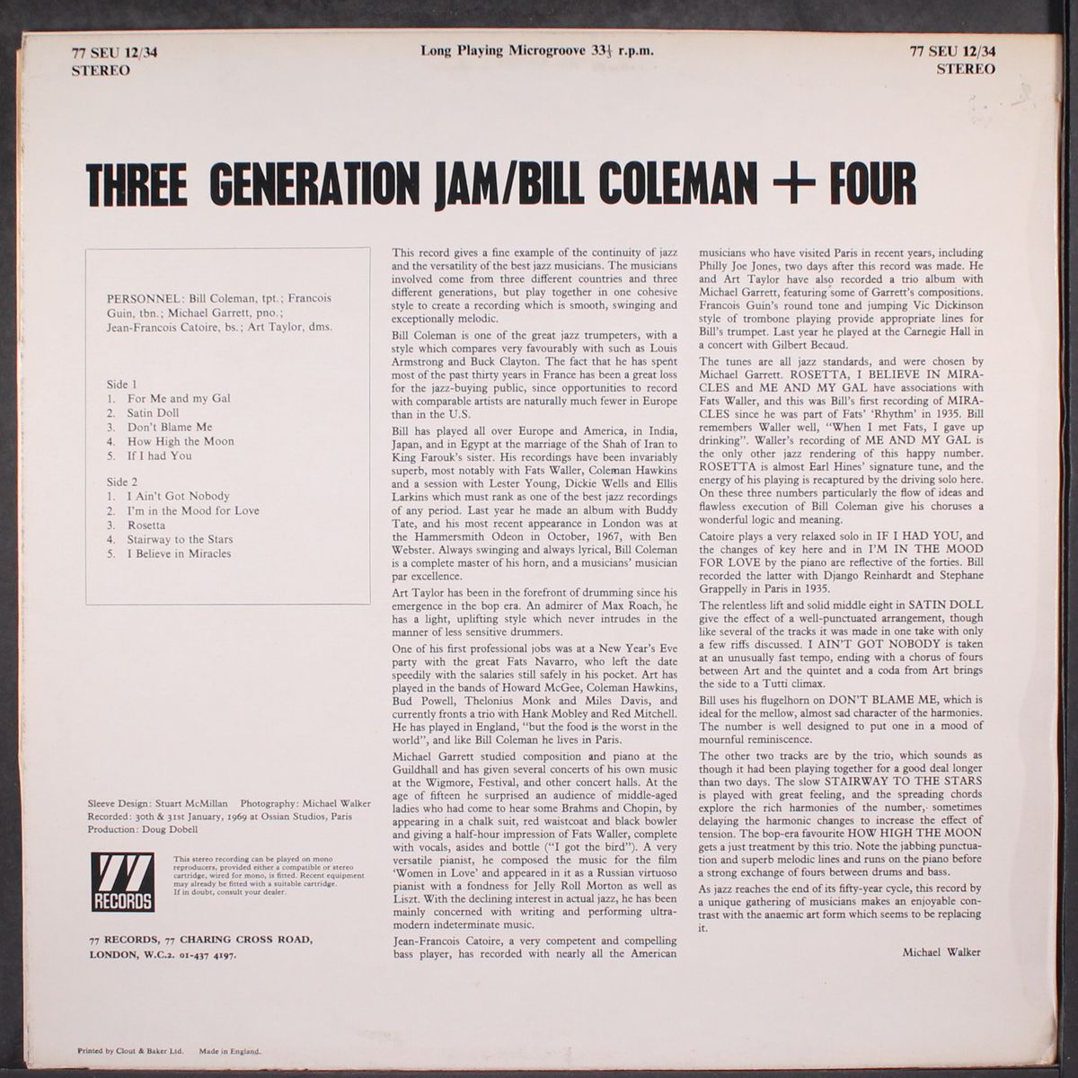 three generation jam by BILL COLEMAN