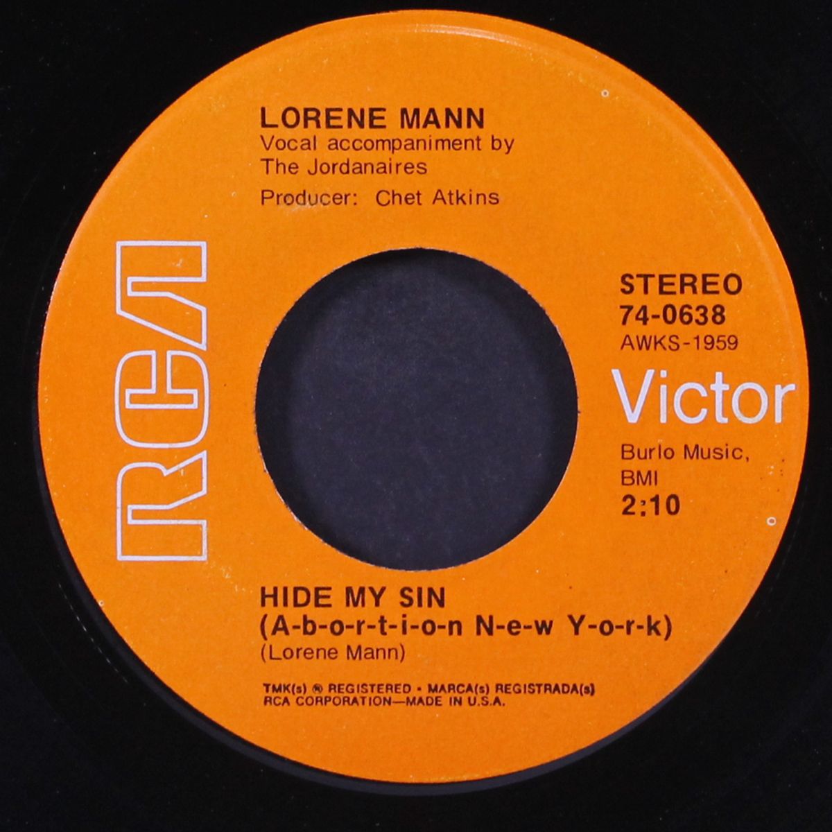 hide my sin by LORENE MANN
