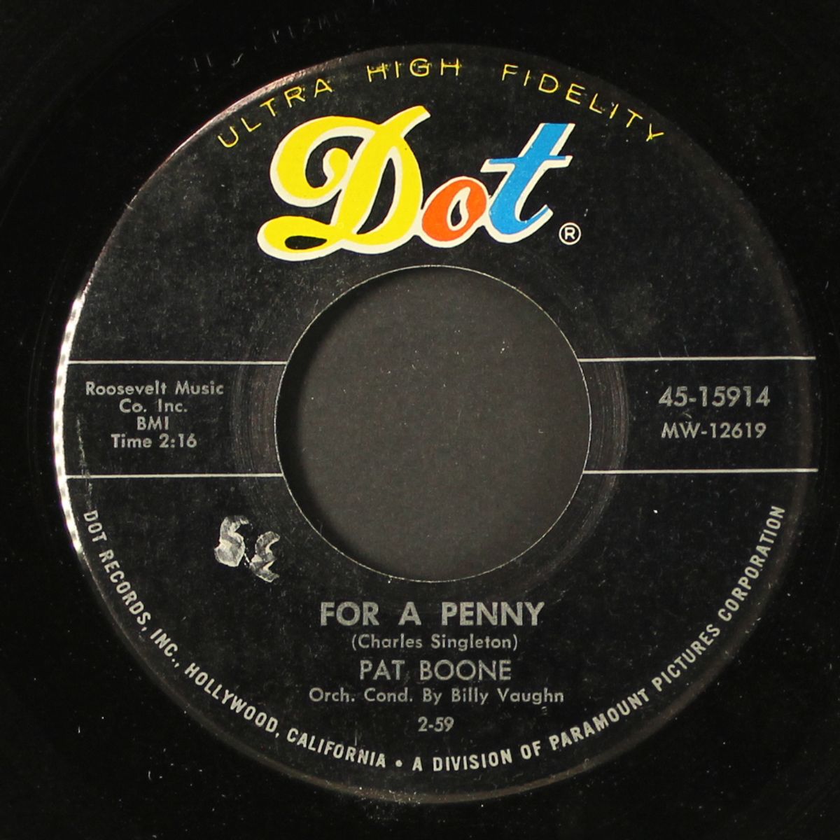 the wang dang taffy-apple tango by PAT BOONE