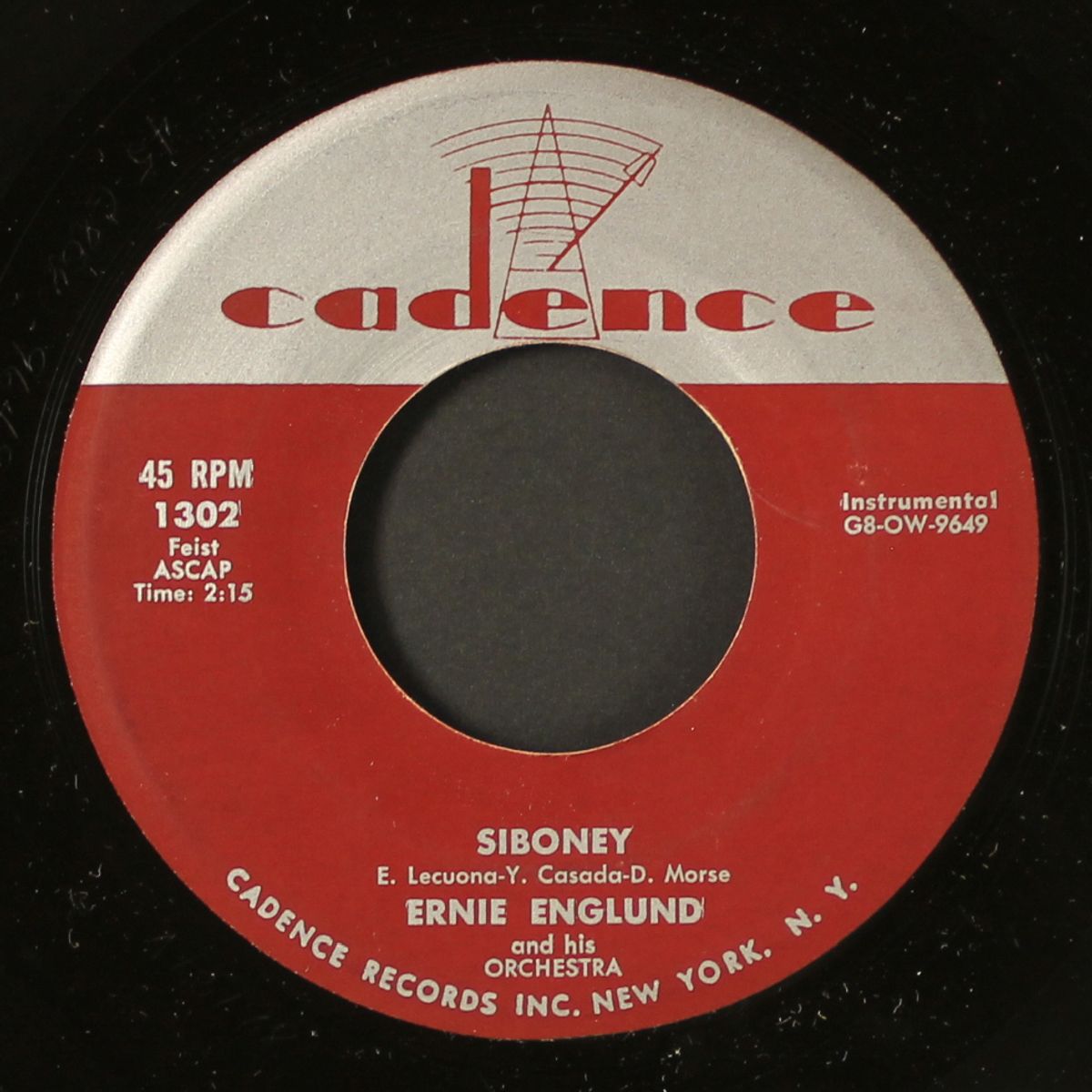 siboney / i just goofed by ERNIE ENGLUND