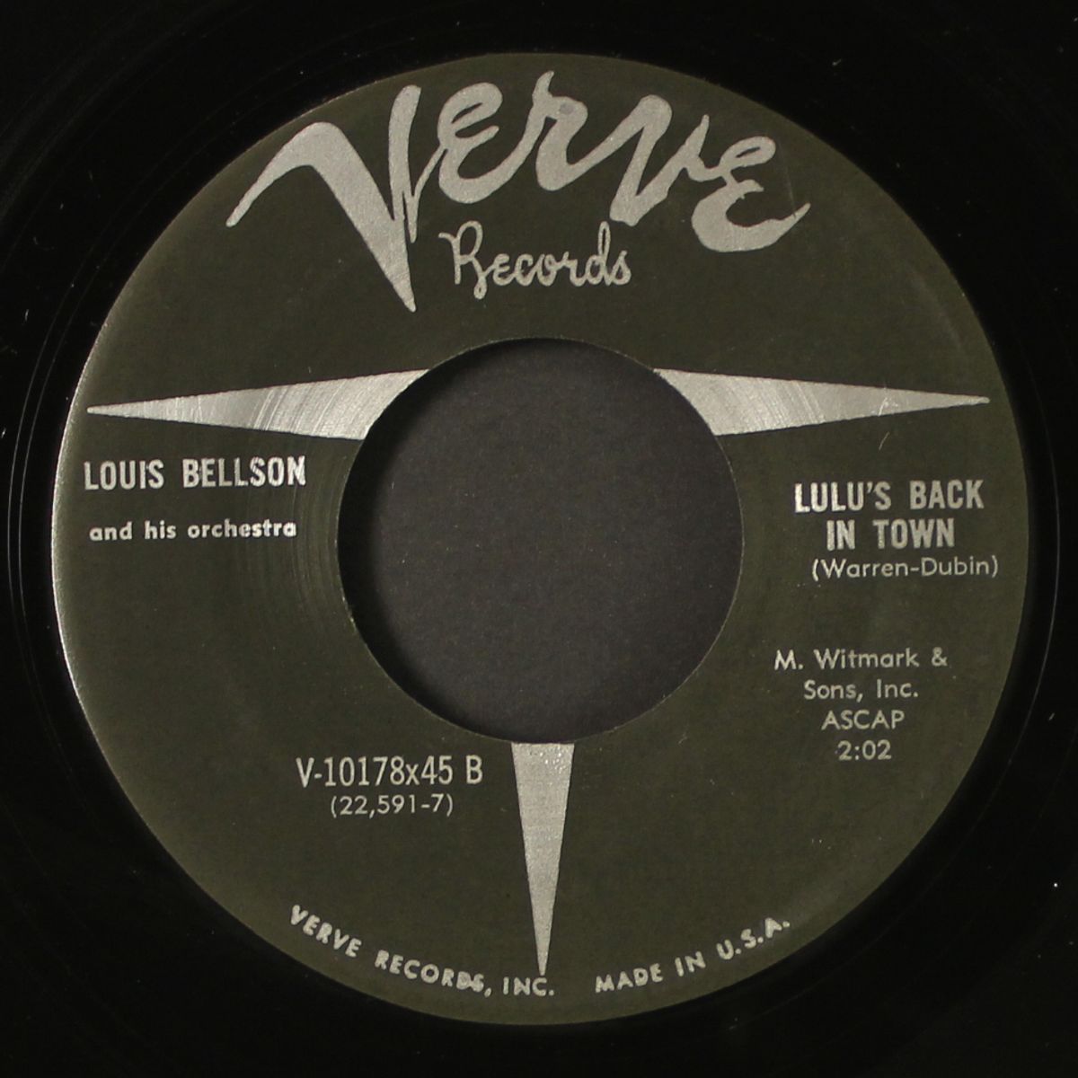 drummer's holiday / lulu's back in town by LOUIS BELLSON