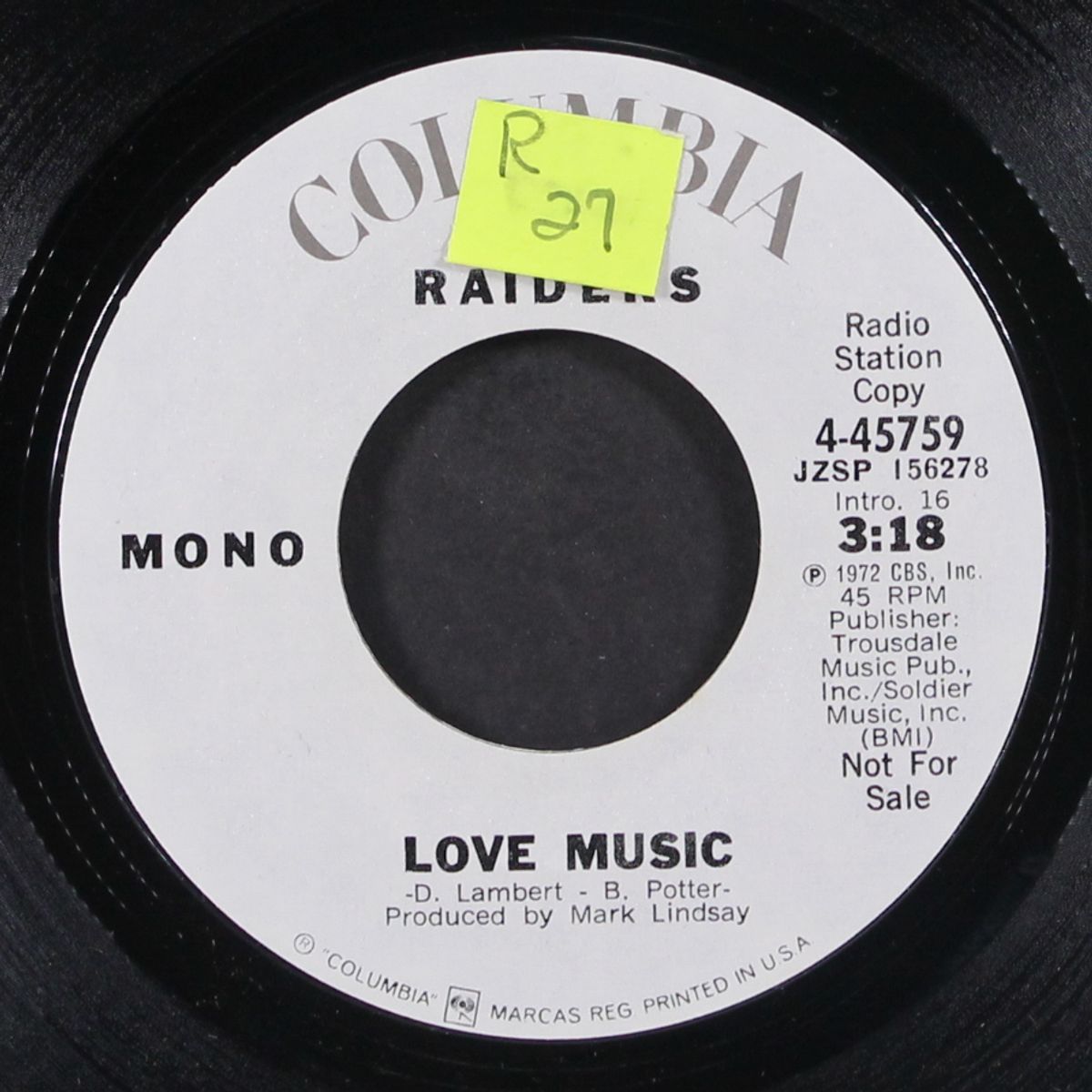 love music / mono by RAIDERS