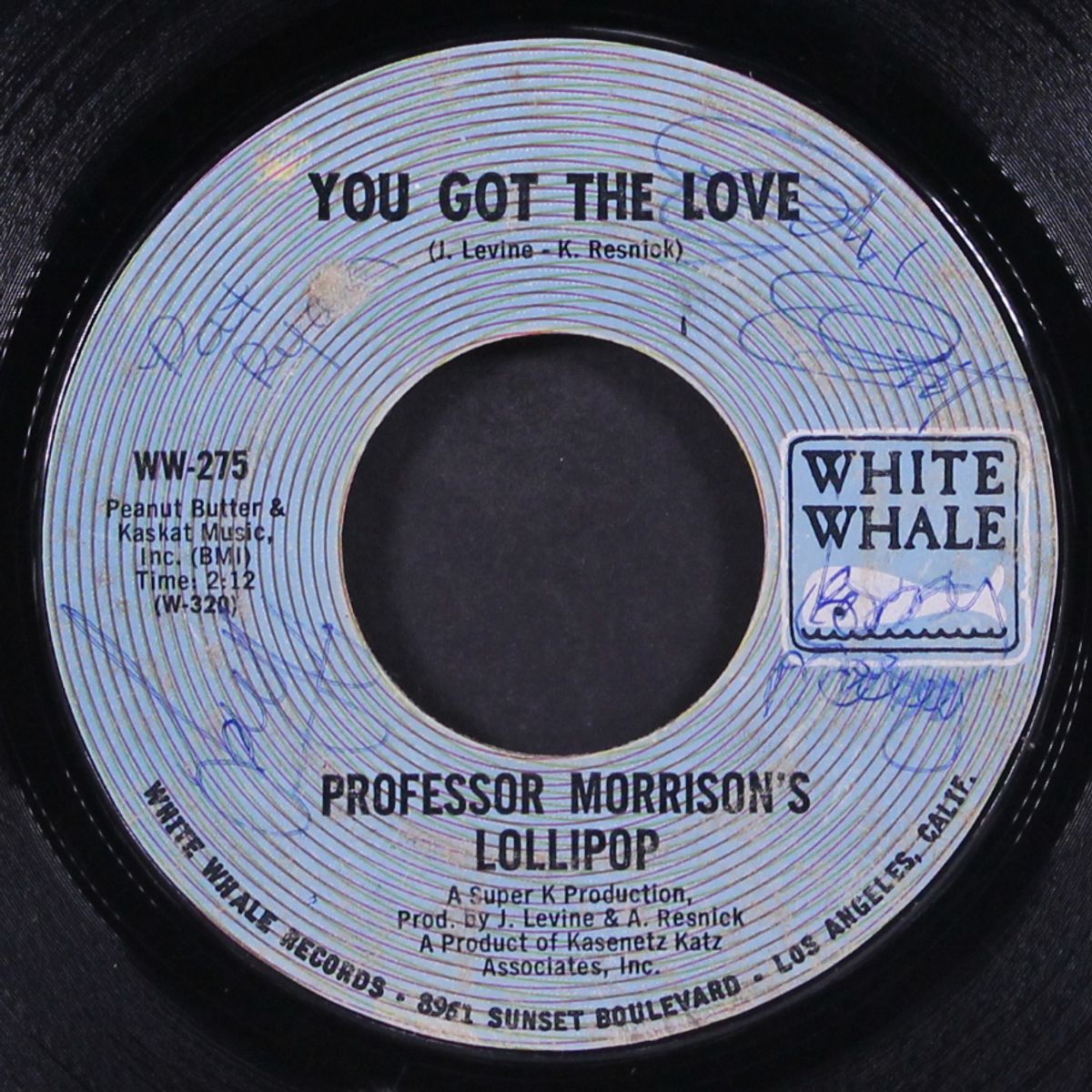 you got the love / gypsy lady by PROFESSOR MORRISON'S LOLLIPOP