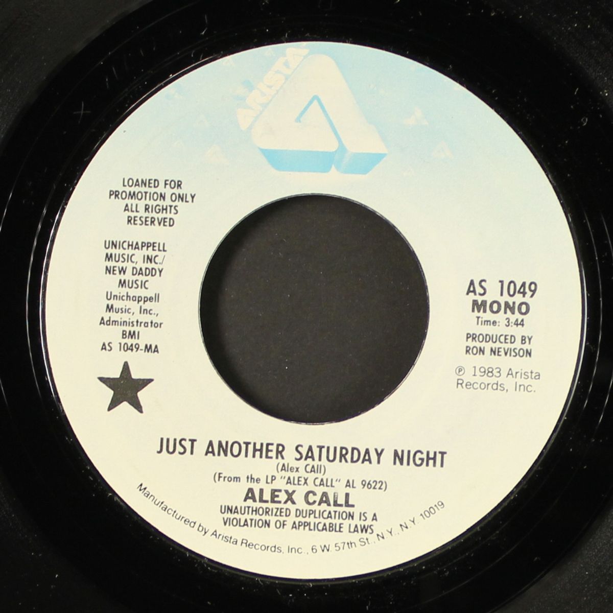 just another saturday night / mono by ALEX CALL