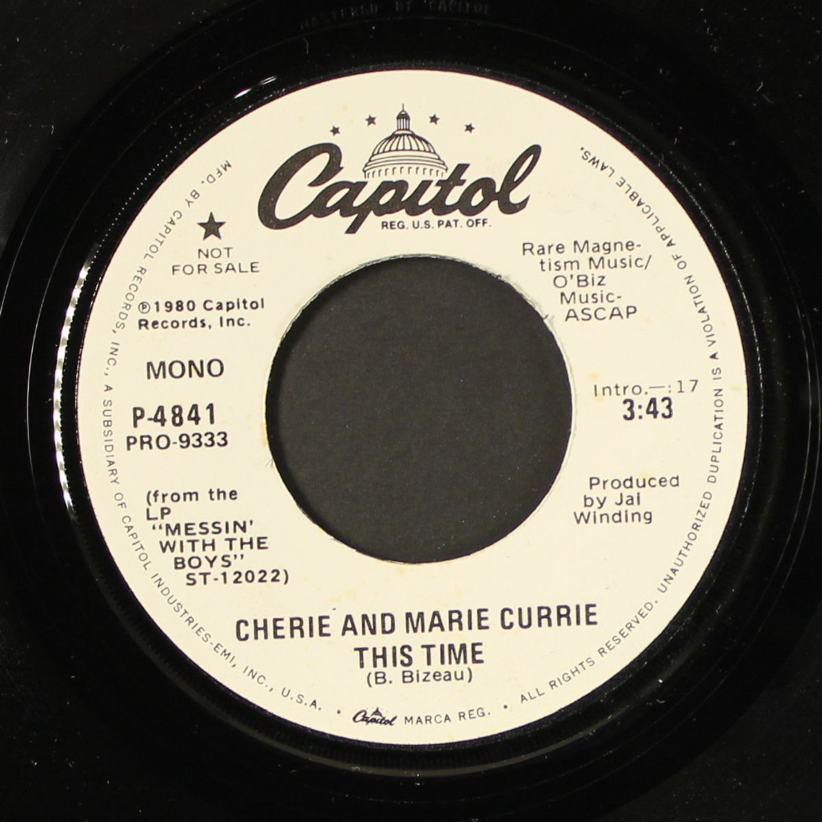 this time / mono by CHERIE & MARIE CURRIE