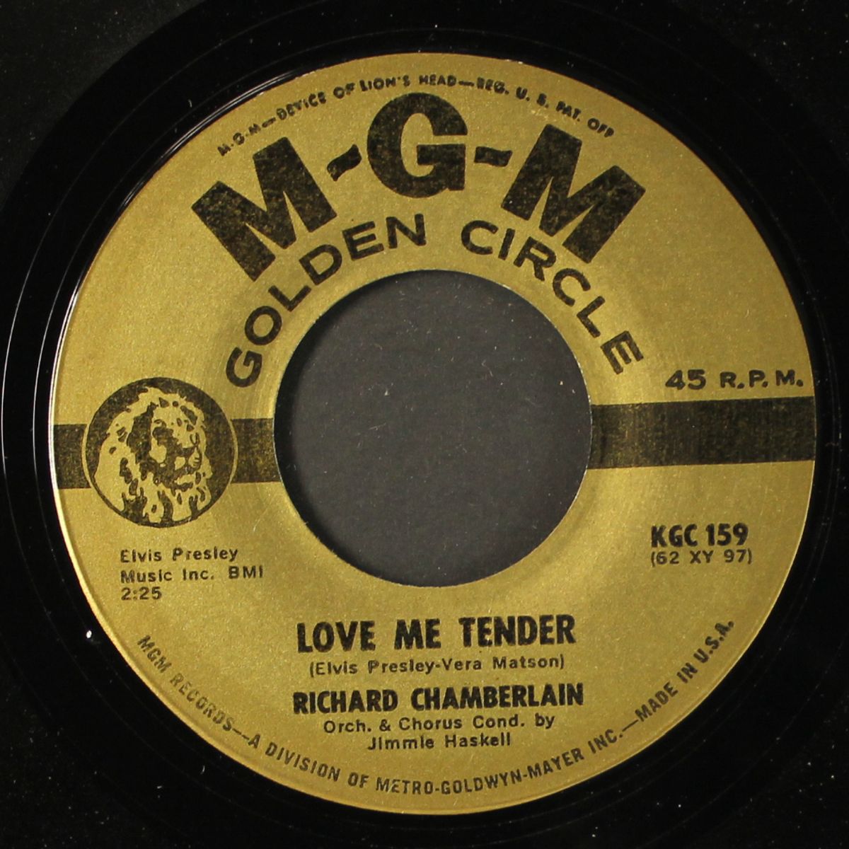 theme from dr. kildare / love me tender by RICHARD CHAMBERLAIN