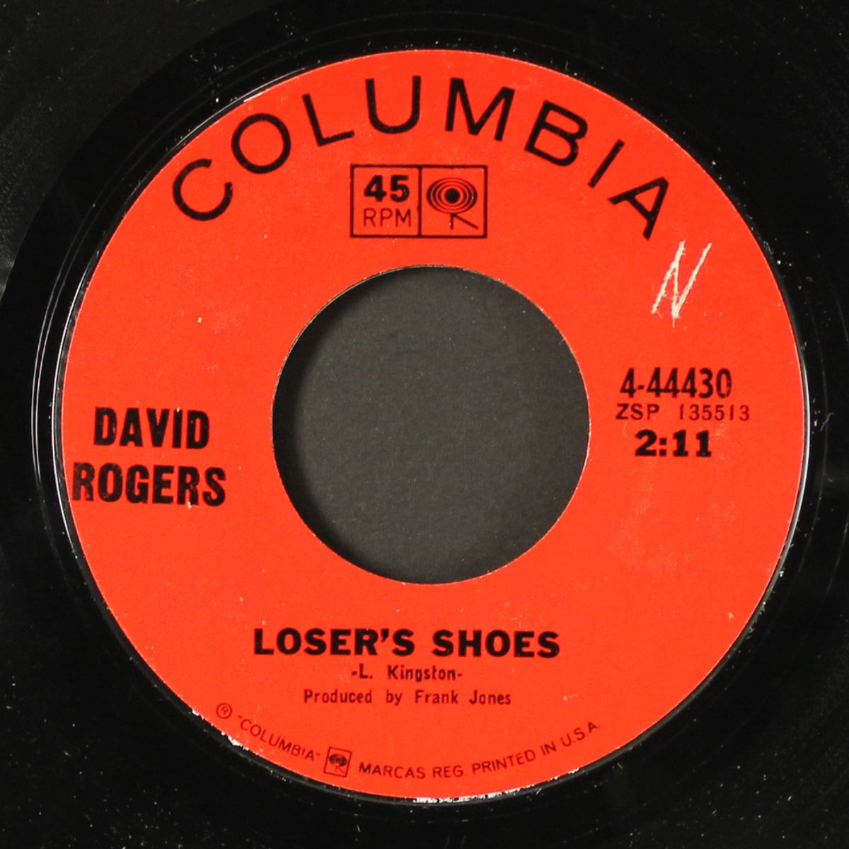 loser's shoes / i'd be your fool again by DAVID ROGERS