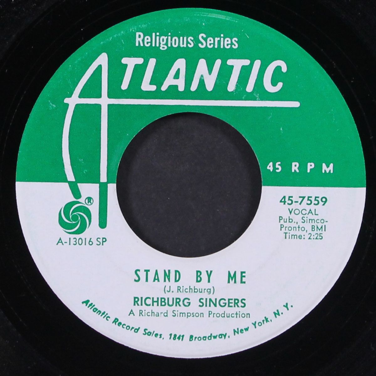 doing the will of god / stand by me by RICHBURG SINGERS