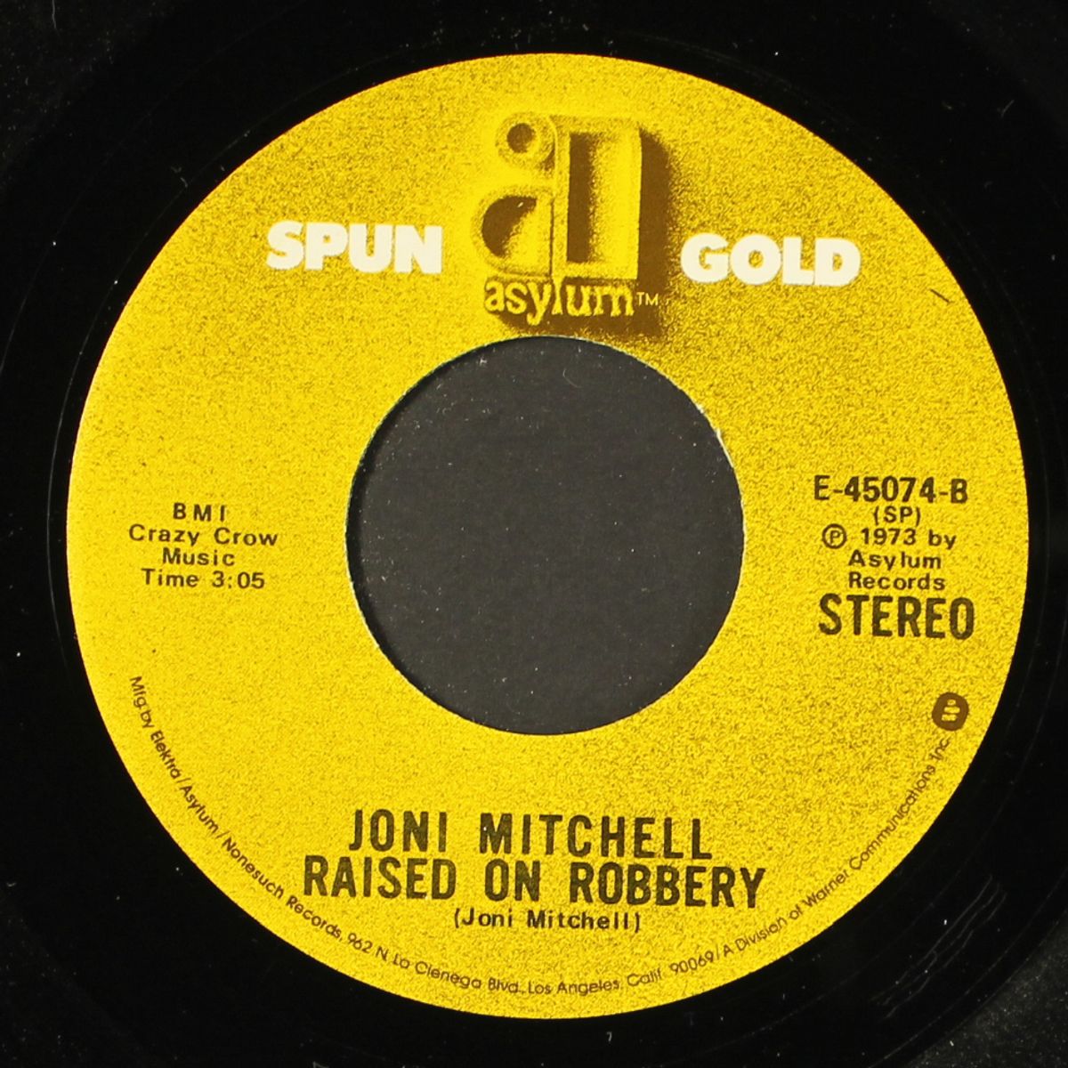 you turn me on i'm a radio / raised on robbery by JONI MITCHELL