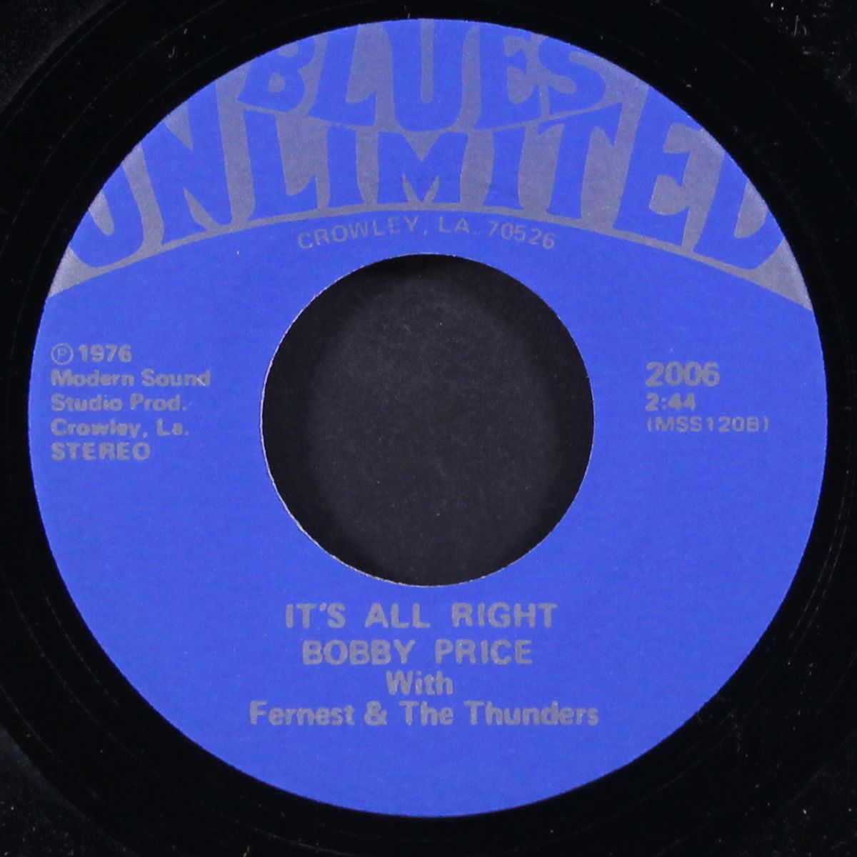 mean, mean woman / it's alright by BOBBY PRICE