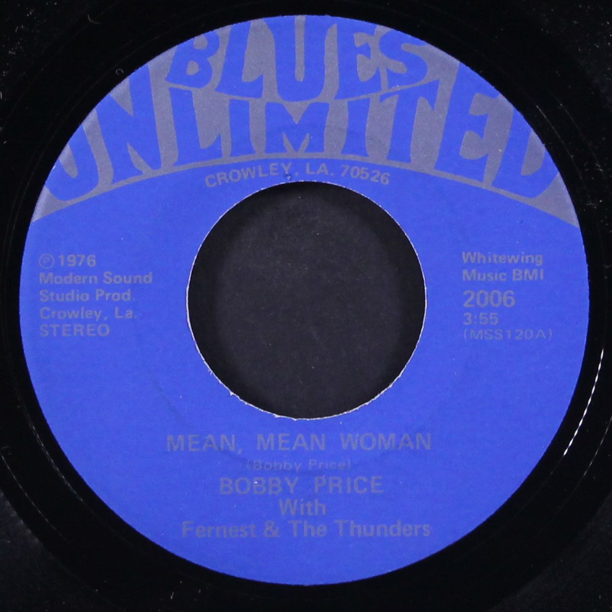 mean, mean woman / it's alright by BOBBY PRICE