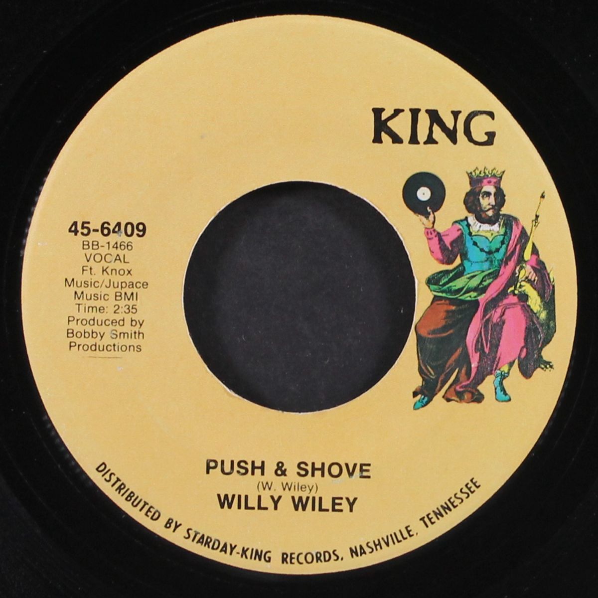 push & shove / just be glad by WILLY WILEY