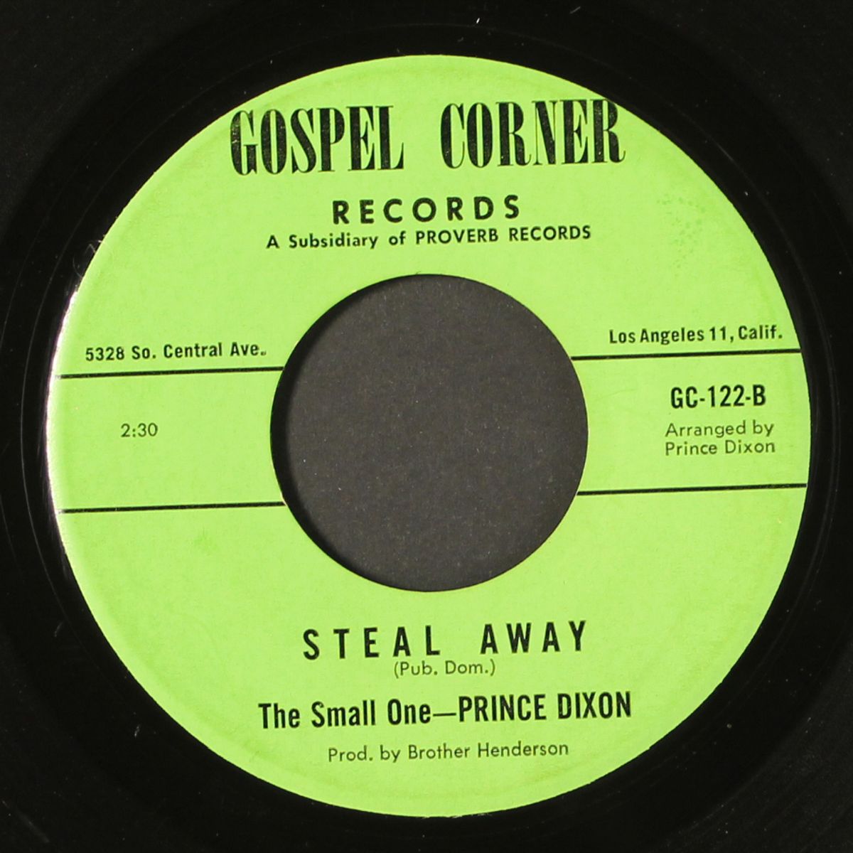 april 45, 1968 / steal away by PRINCE DIXON