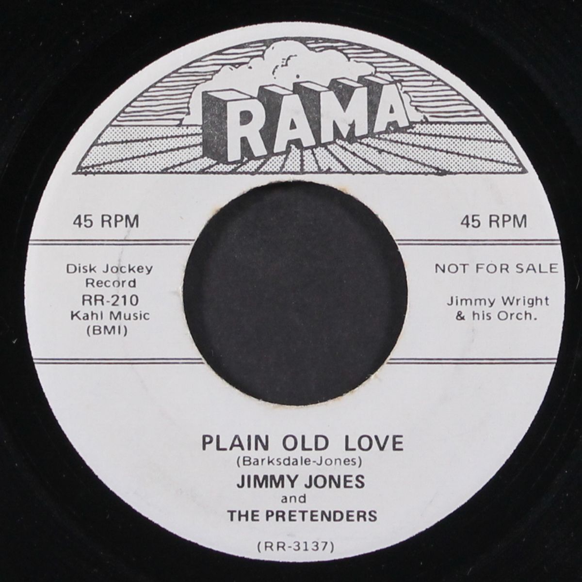lover / plain old love by JIMMY JONES & PRETENDERS