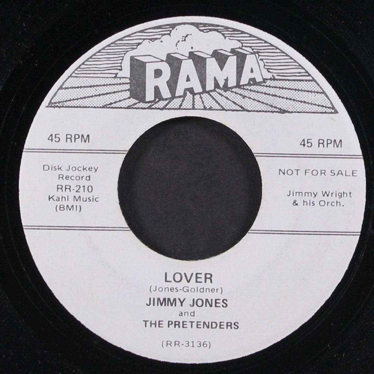 lover / plain old love by JIMMY JONES & PRETENDERS