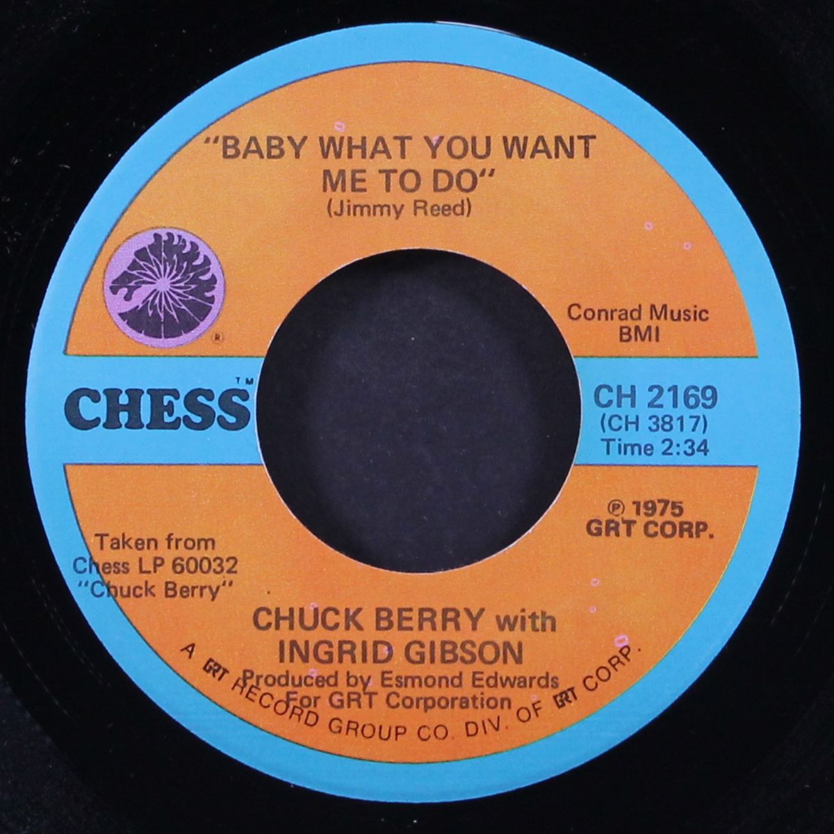 shake rattle and roll / baby what you want me to do by CHUCK BERRY