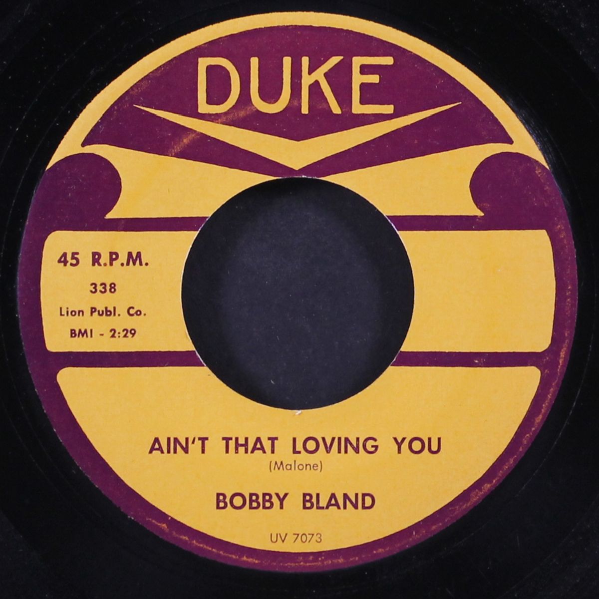 jelly, jelly, jelly / ain't that loving you by BOBBY BLAND