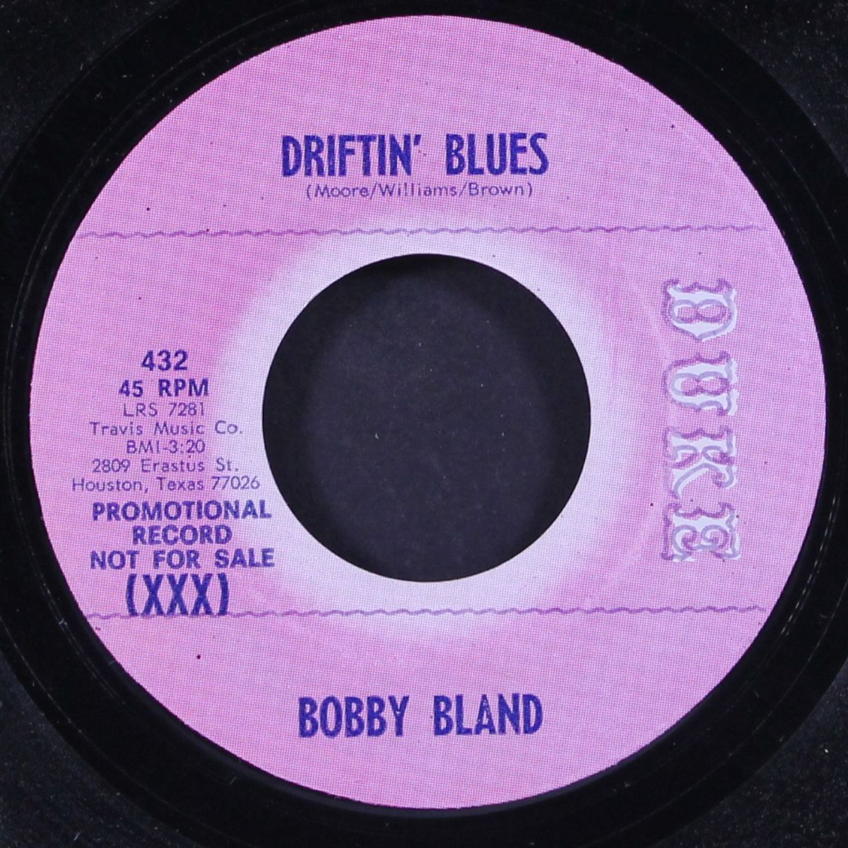 a piece of gold / driftin' blues by BOBBY BLAND