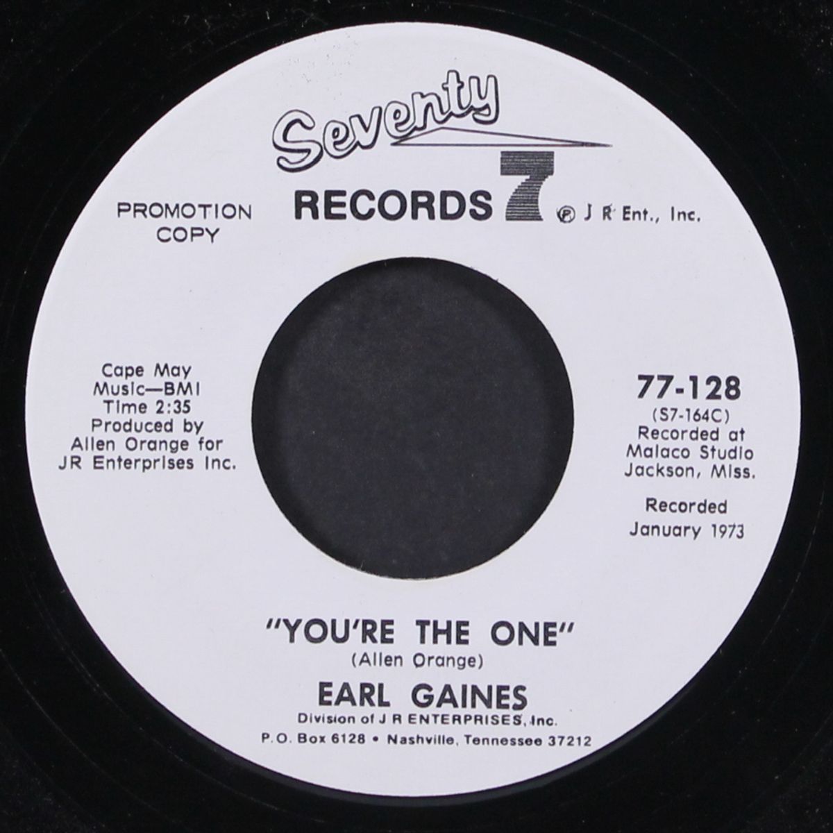 turn on your love light / you're the one by EARL GAINES
