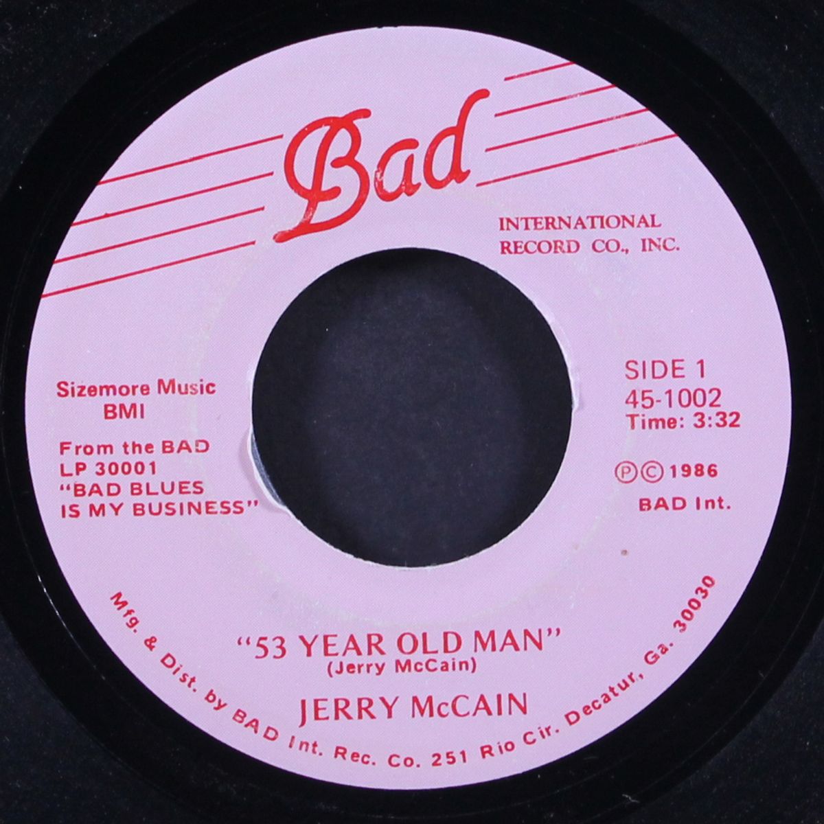 53 year old man / your place or mine by JERRY MCCAIN