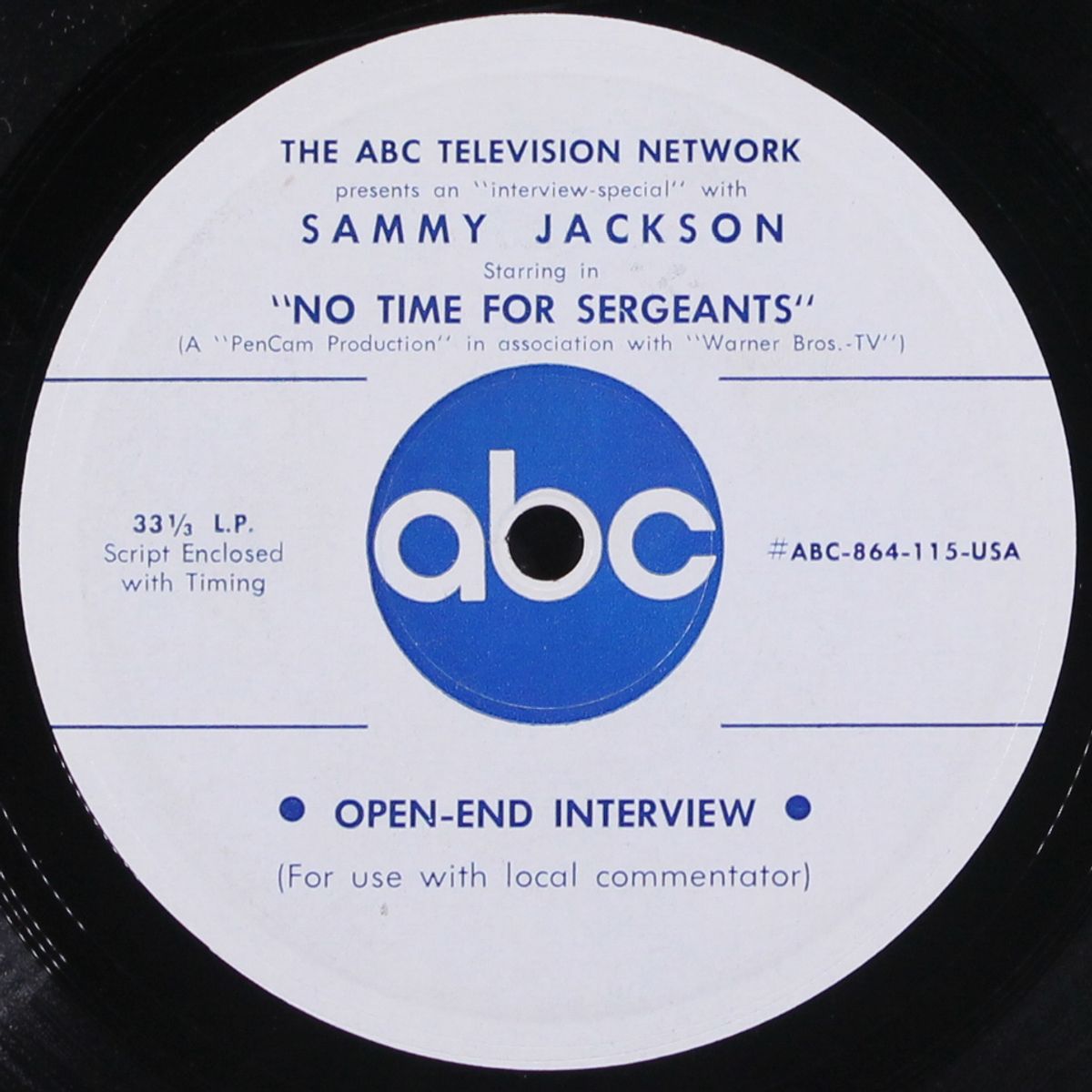no time for sergeants by SAMMY JACKSON