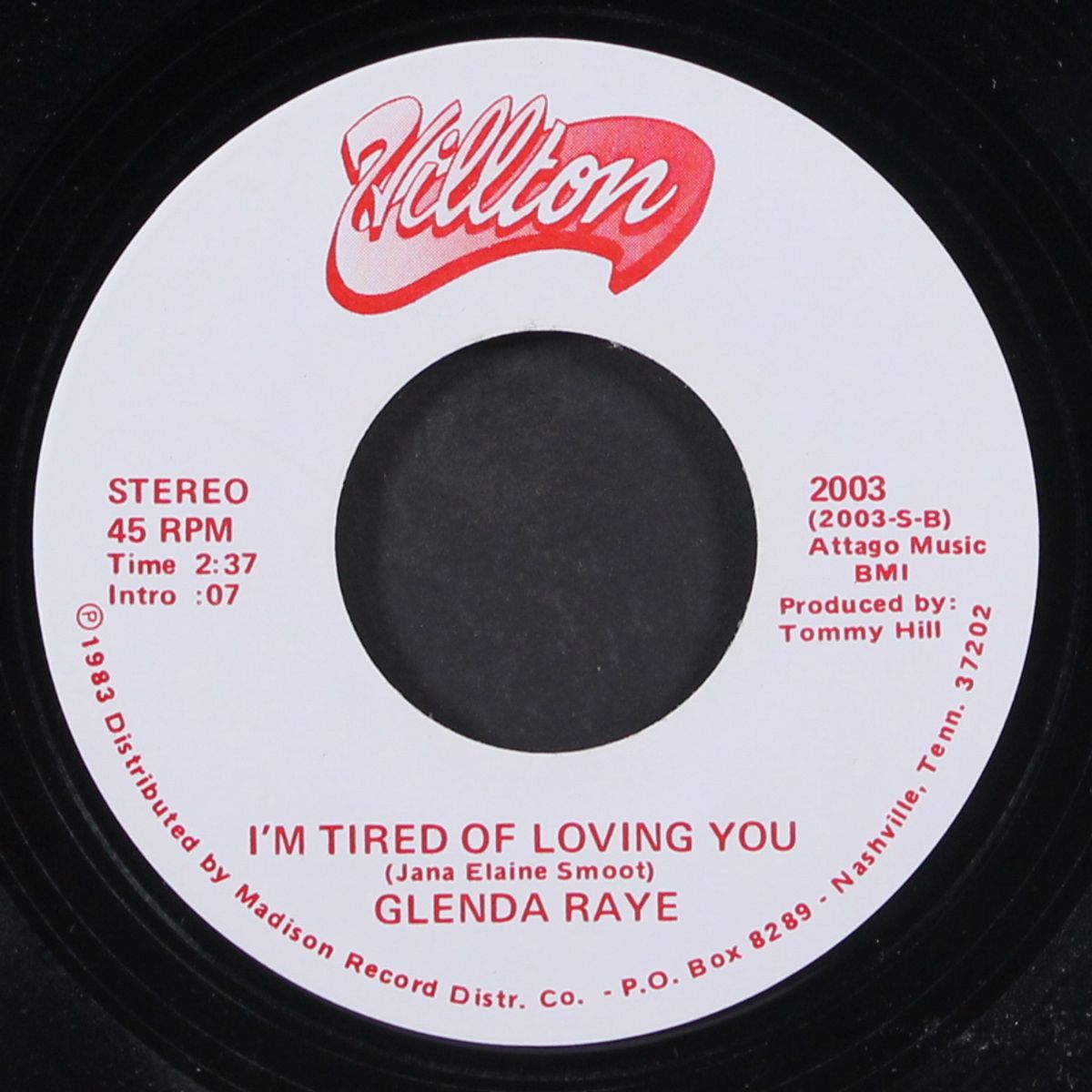 old love letters / i'm tired of loving you by GLENDA RAYE