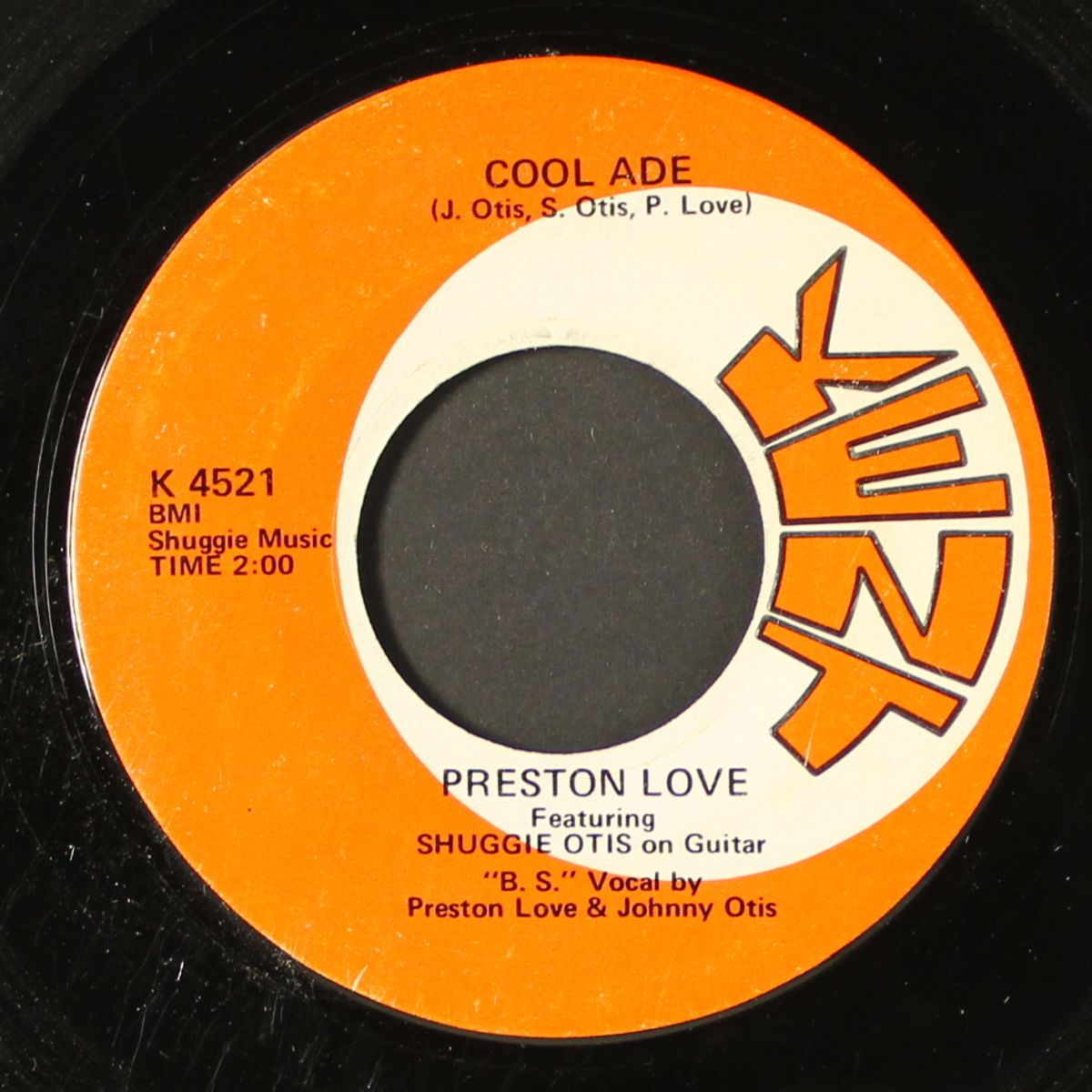 cool ade / shuggie's blues by PRESTON LOVE