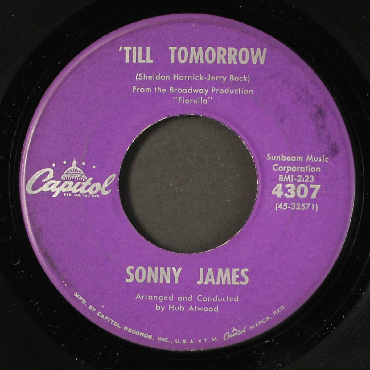 'till tomorrow by SONNY JAMES
