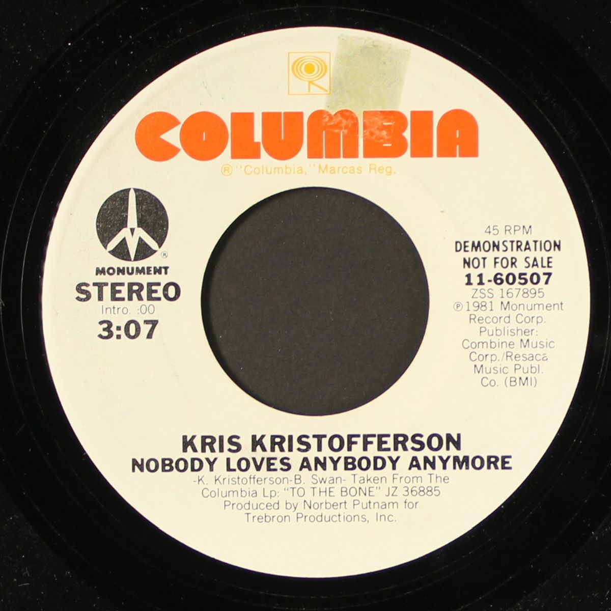 nobody loves anybody anymore / same by KRIS KRISTOFFERSON