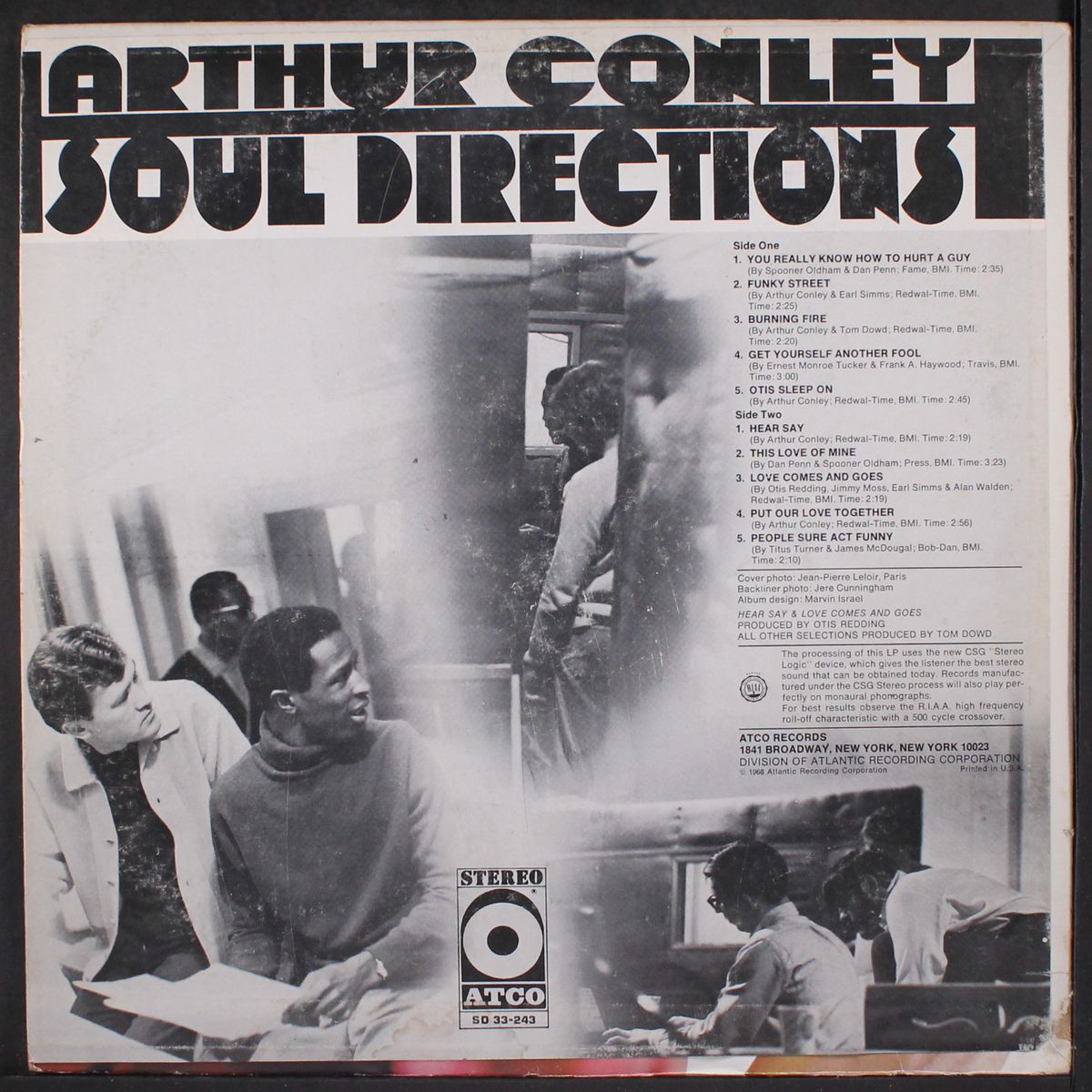 soul directions by ARTHUR CONLEY