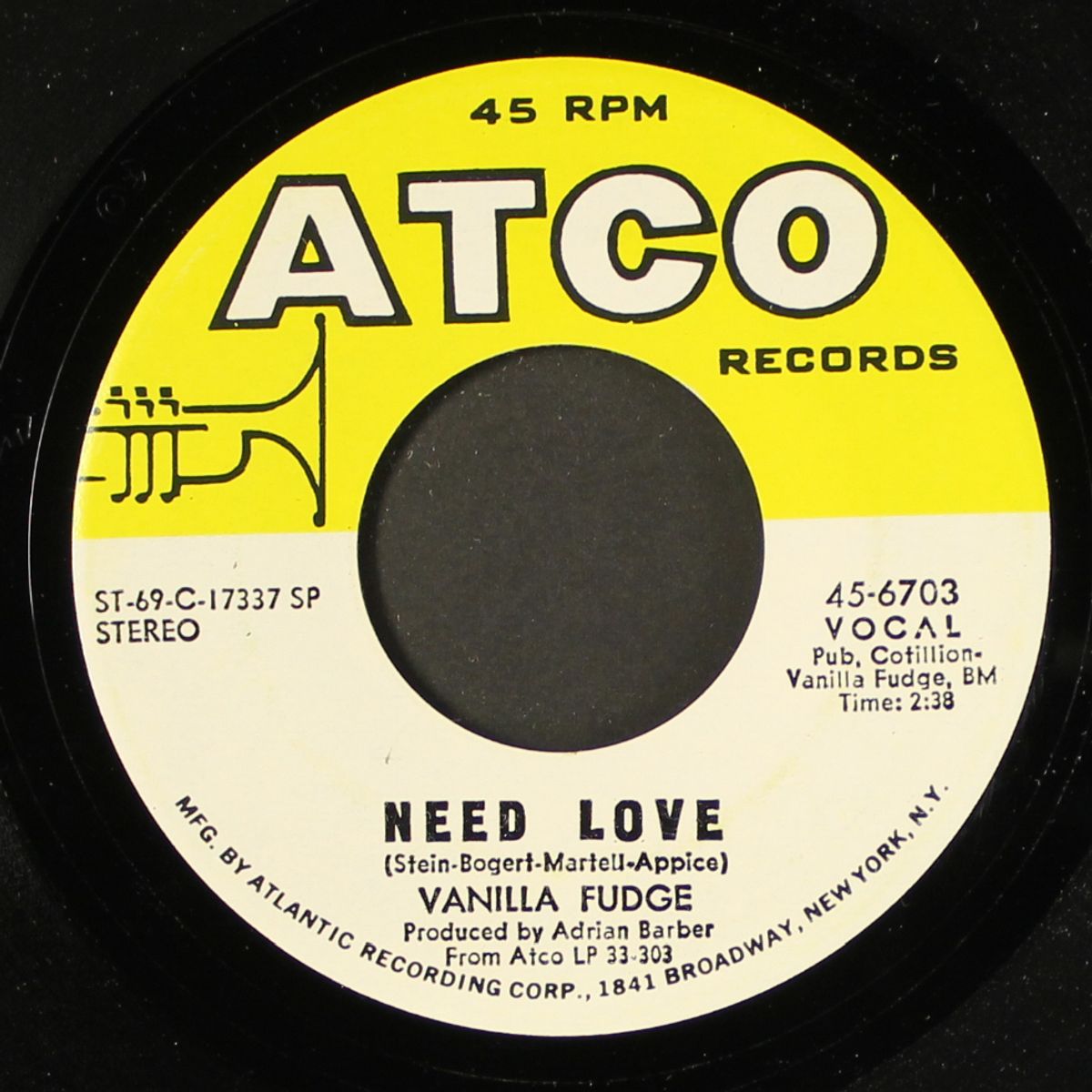 i can't make it alone / need love by VANILLA FUDGE