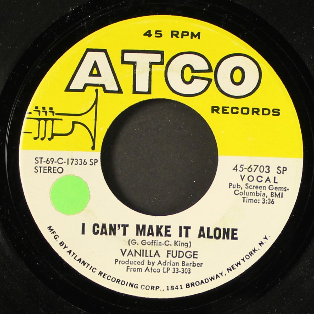 i can't make it alone / need love by VANILLA FUDGE