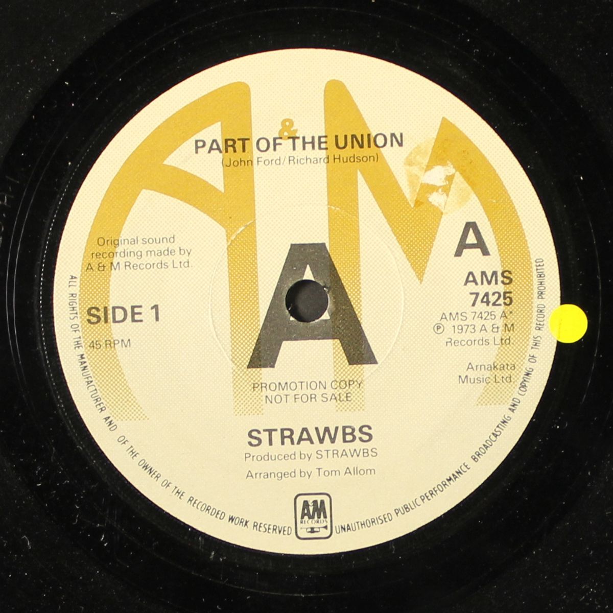 part of the union / lay down by STRAWBS