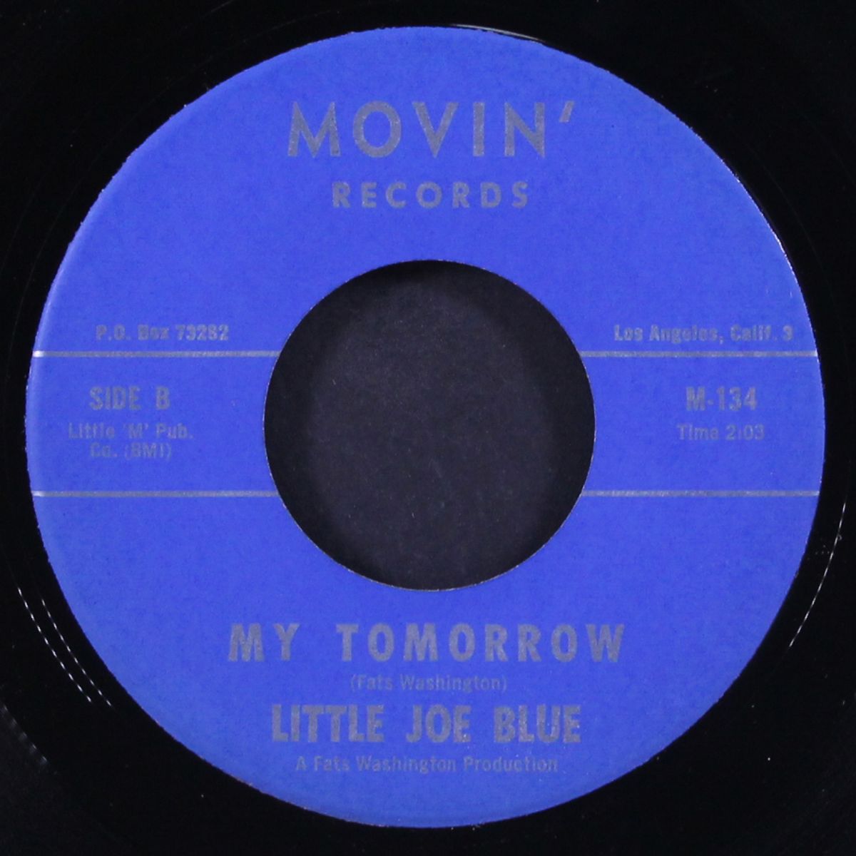 once a fool / my tomorrow by LITTLE JOE BLUE