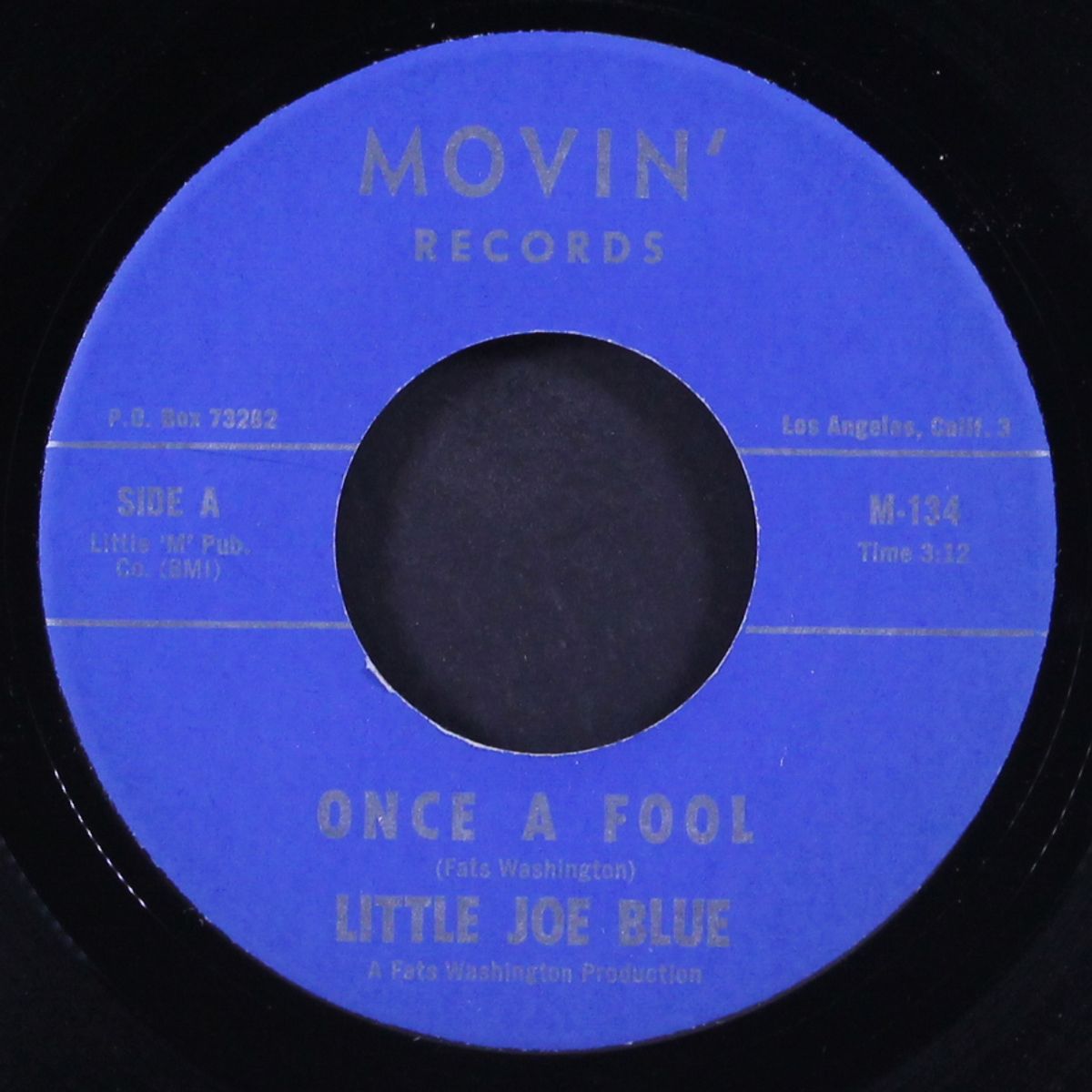 once a fool / my tomorrow by LITTLE JOE BLUE