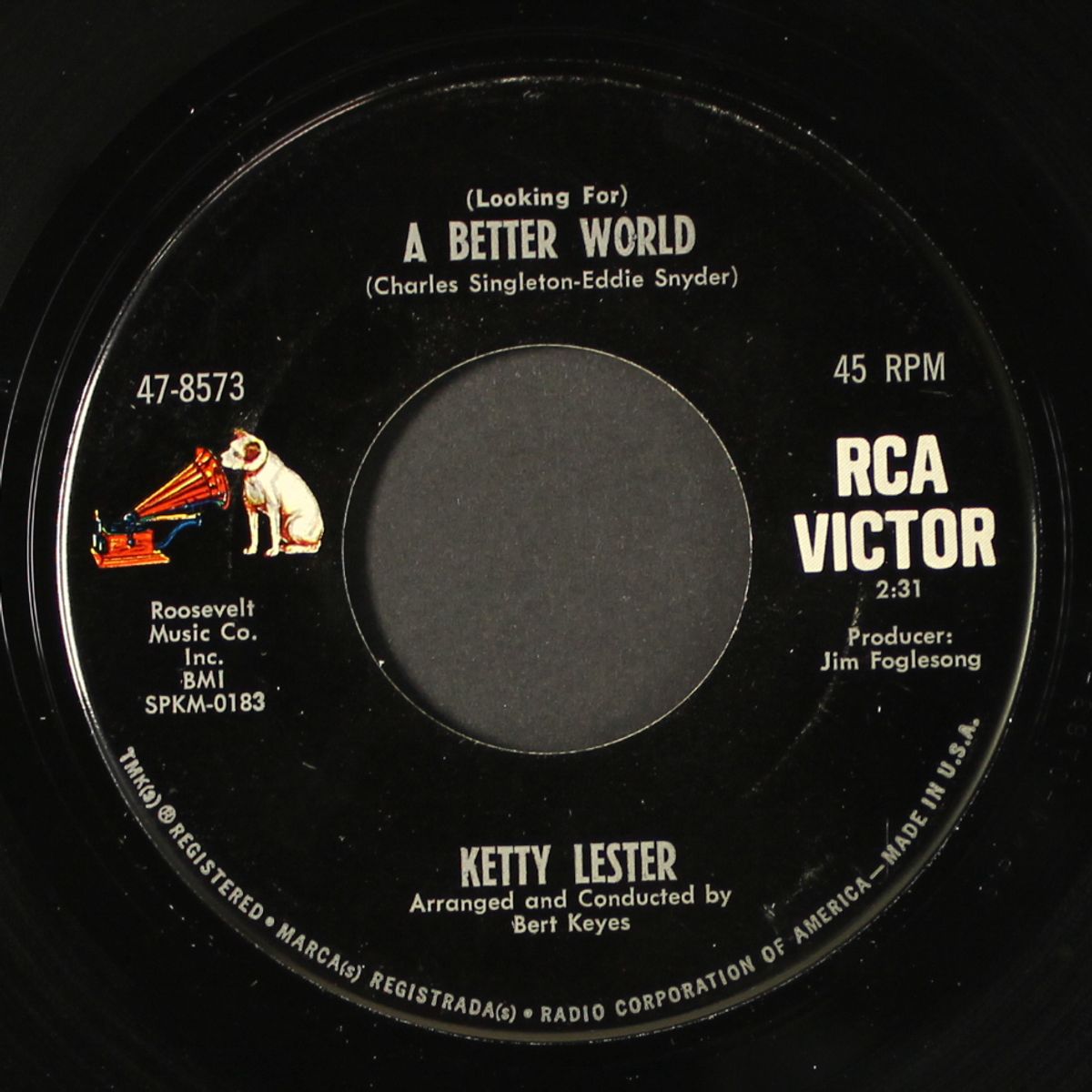 a better world / pretty lies, pretty make believe by KETTY LESTER
