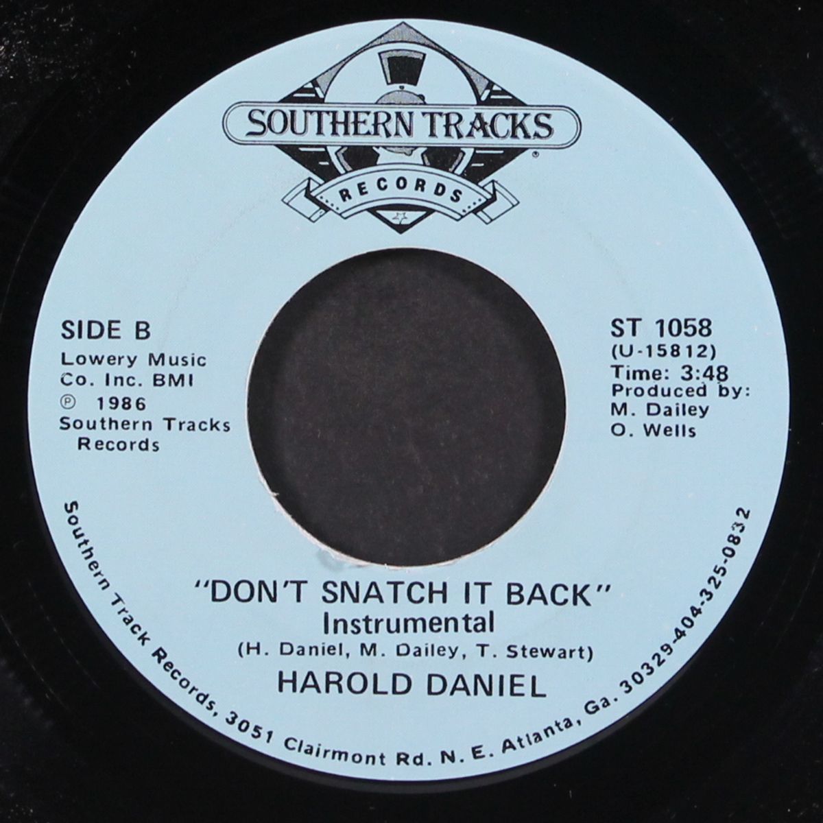 don't snatch it back by HAROLD DANIEL