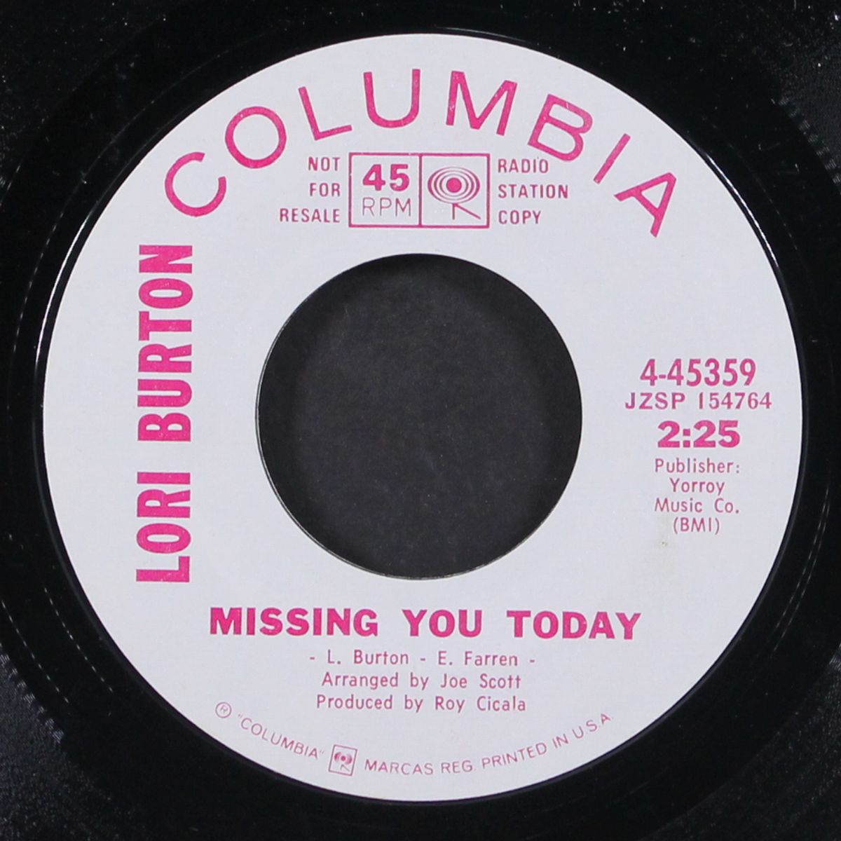i'll be home / missing you today by LORI BURTON