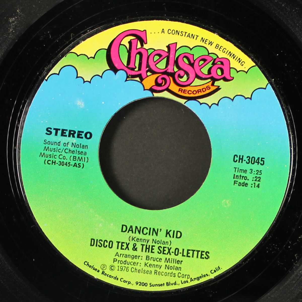 dancin' kid / short by DISCO TEX & THE SEX-O-LETTES