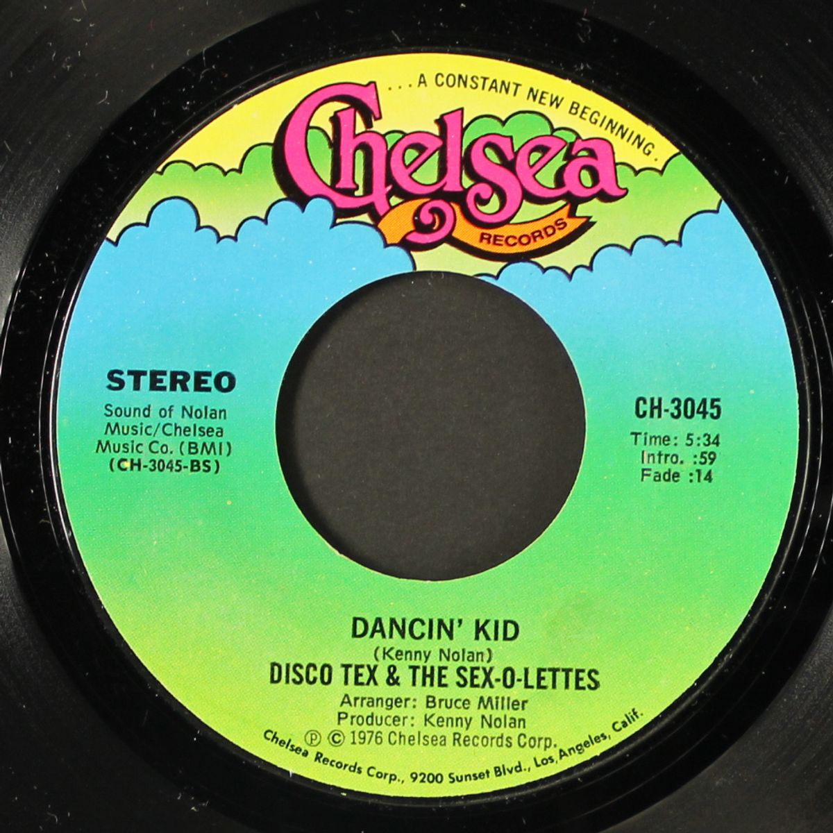 dancin' kid / short by DISCO TEX & THE SEX-O-LETTES