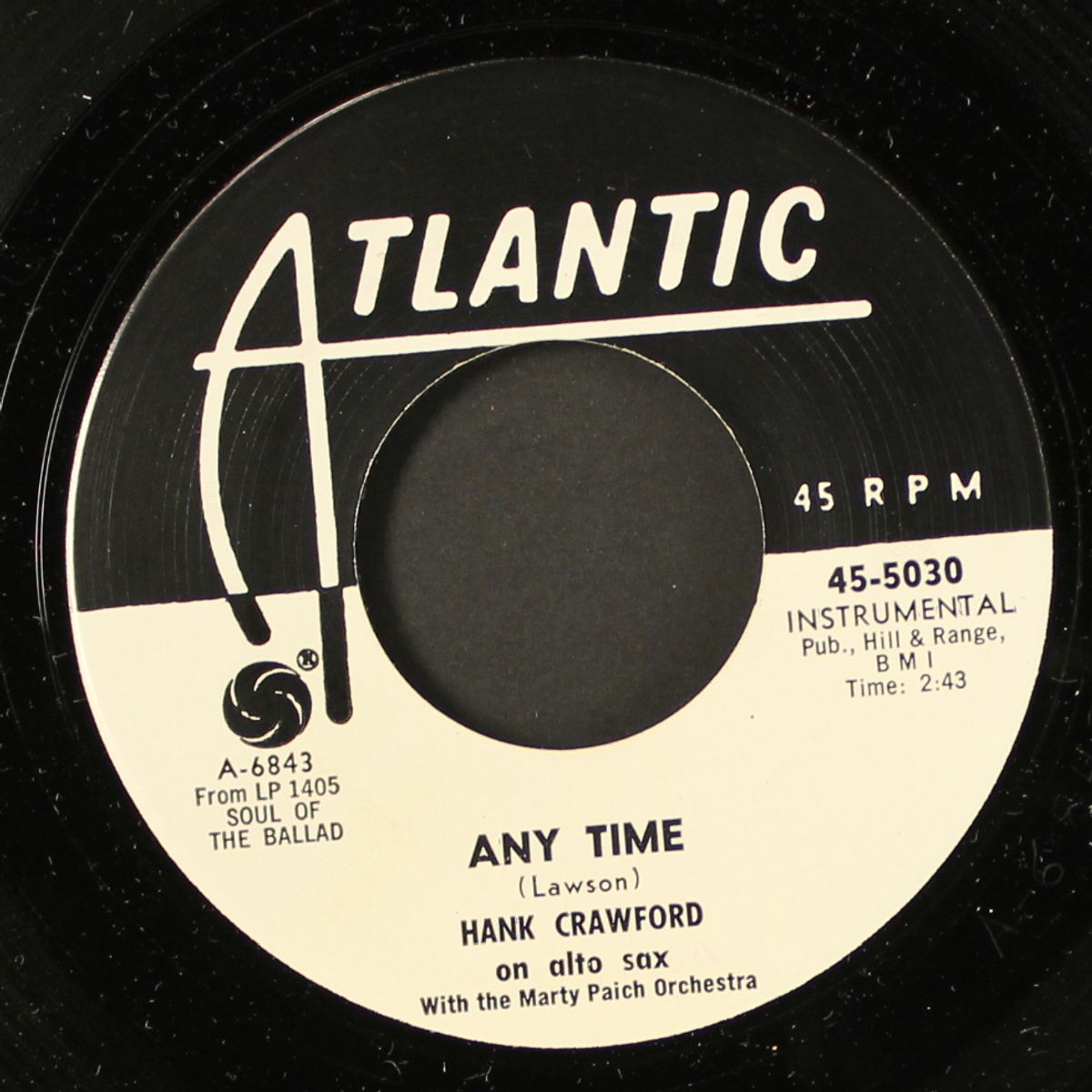 blueberry hill / any time by HANK CRAWFORD