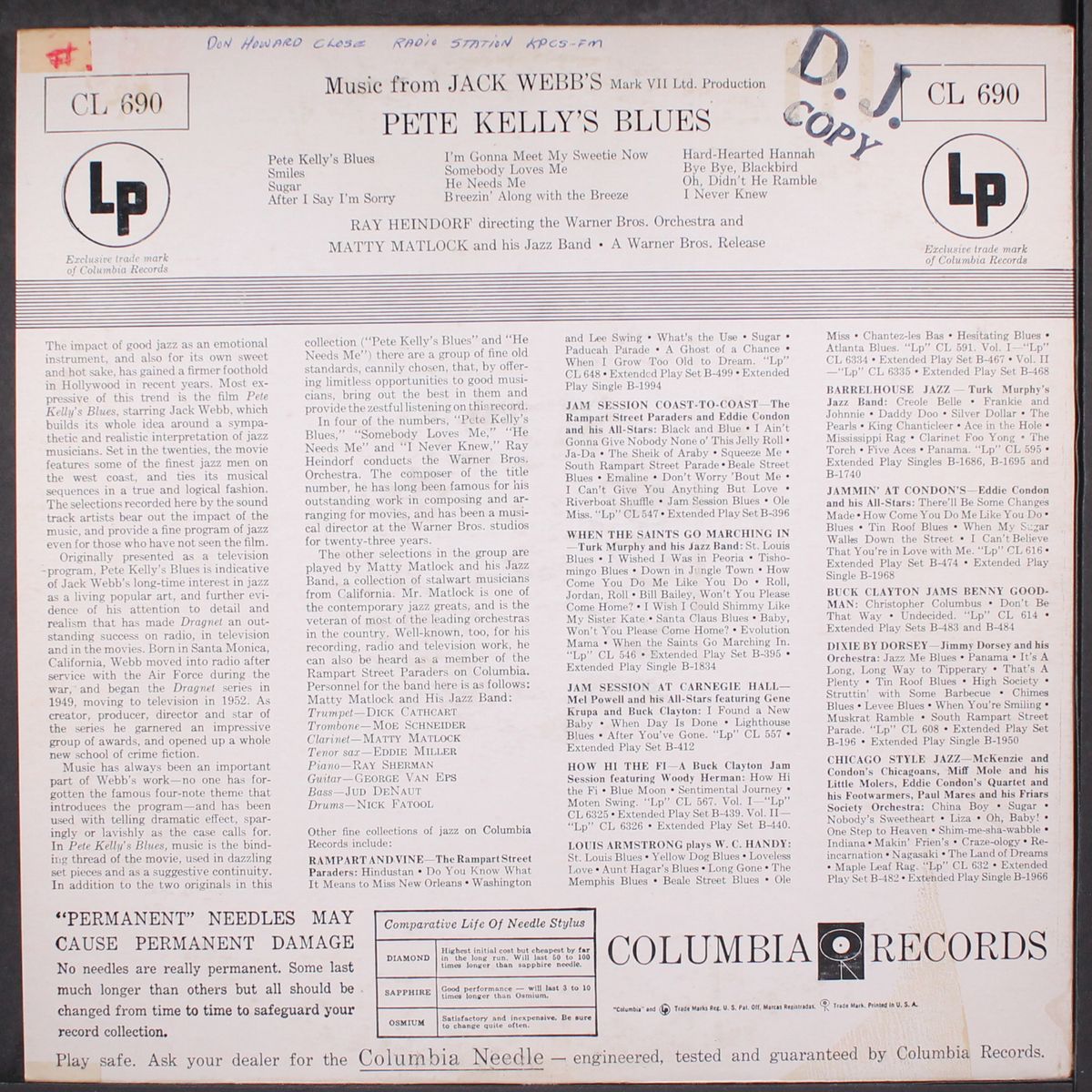 pete kelly's blues by SOUNDTRACK