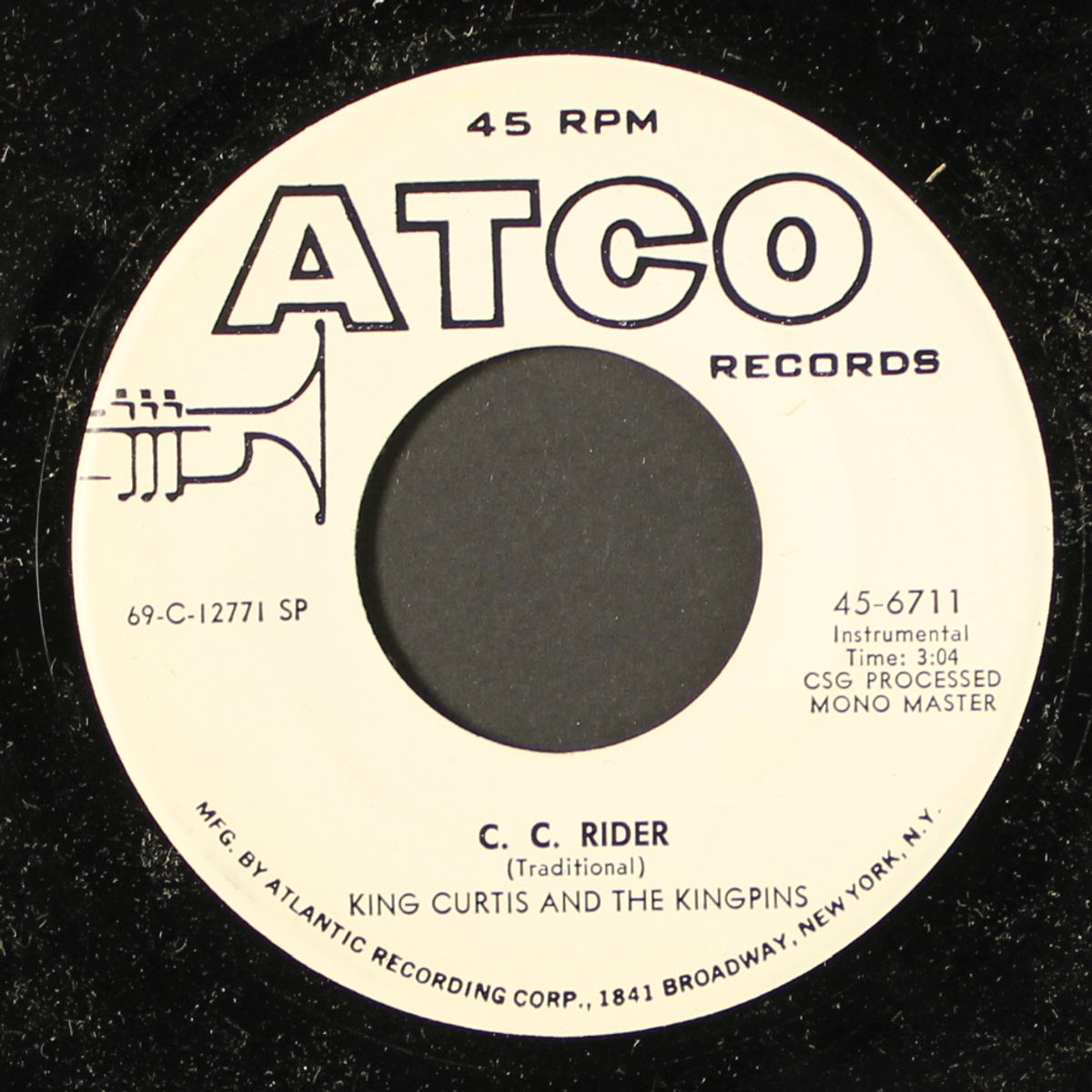 rocky roll / c.c. rider by KING CURTIS