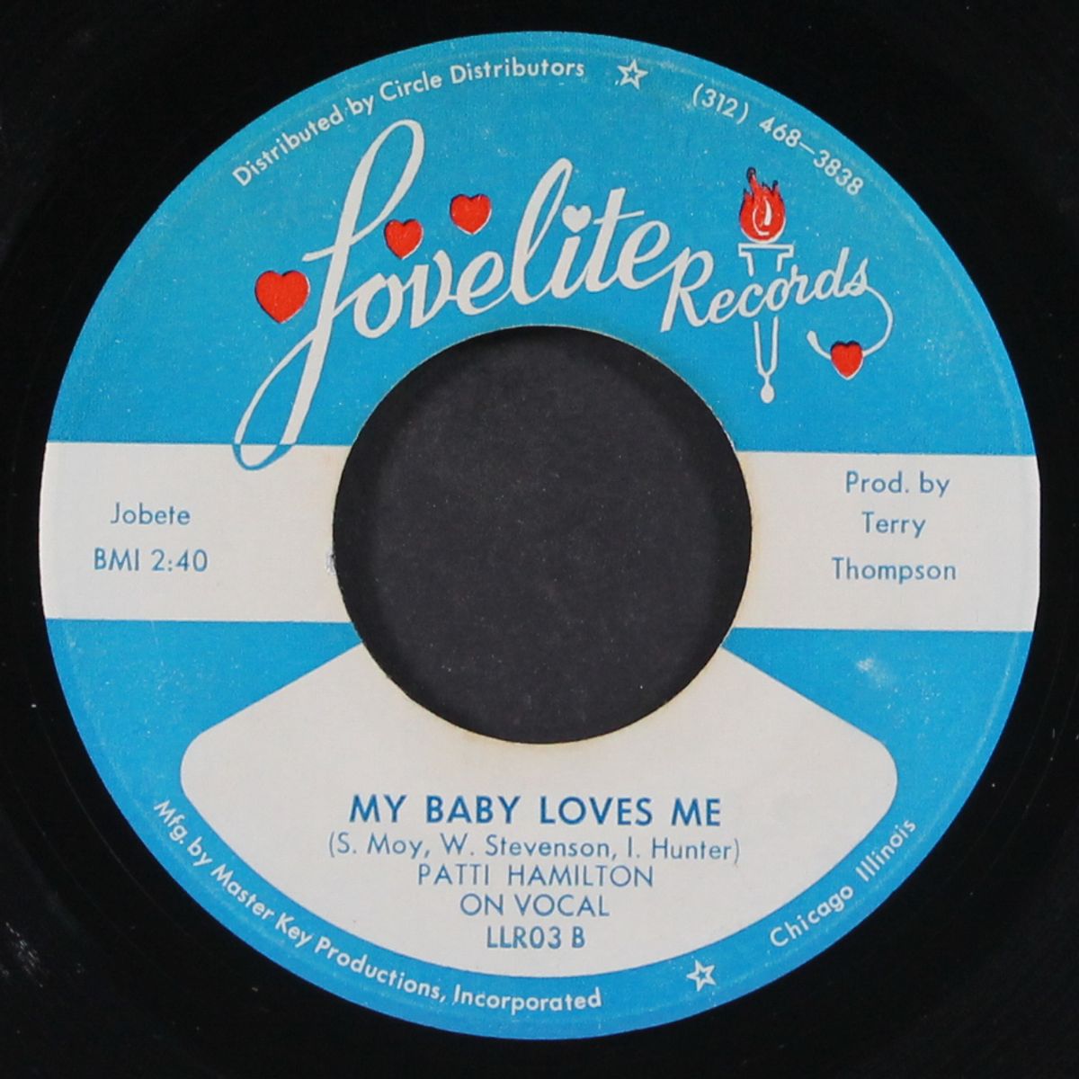 my baby loves me / the way you treat me baby by PATTI HAMILTON