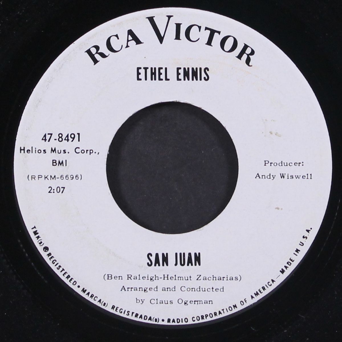 san juan / for a little while by ETHEL ENNIS